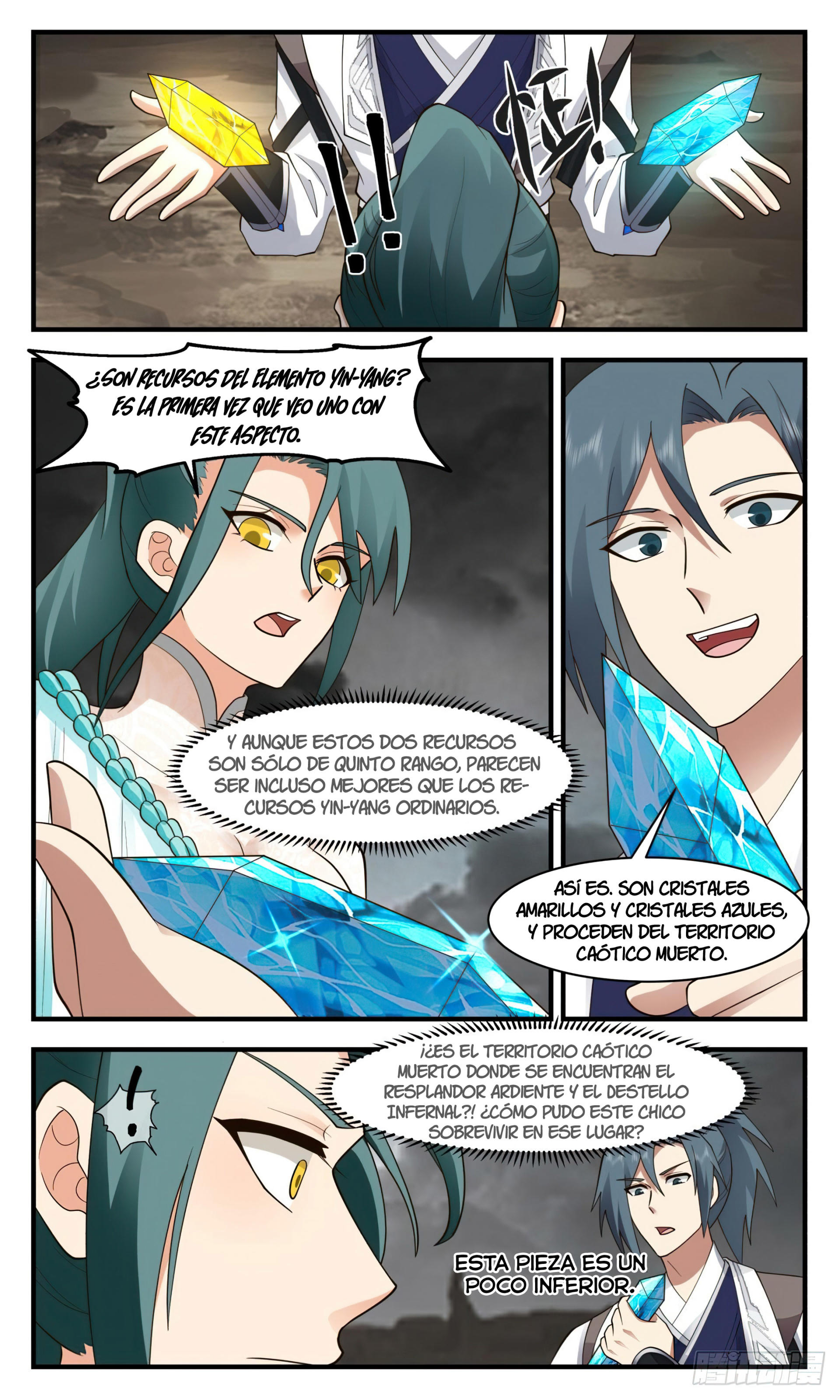 Martial Peak Capítulo 3057 - Página 3 en español