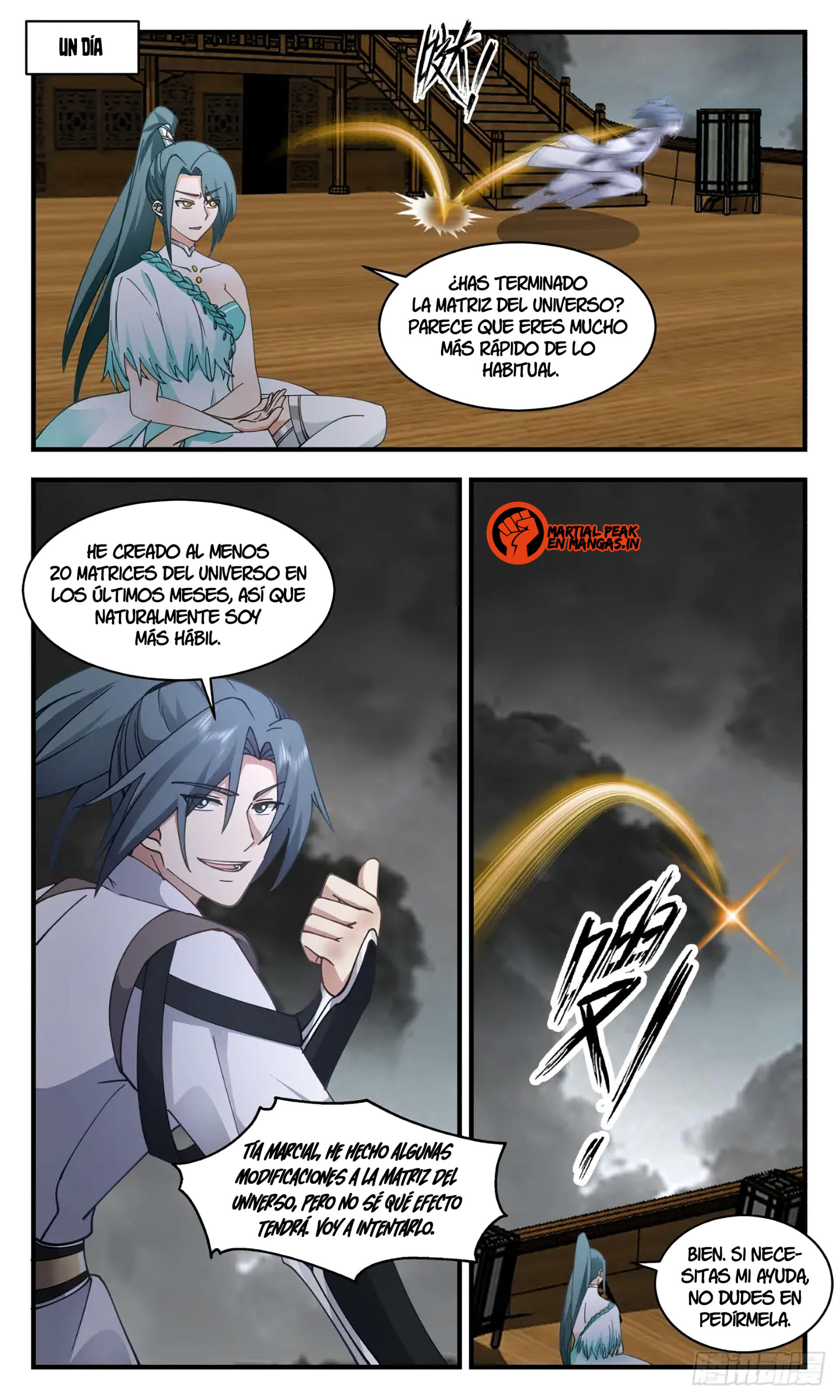 Martial Peak Capítulo 3060 - Página 10 en español