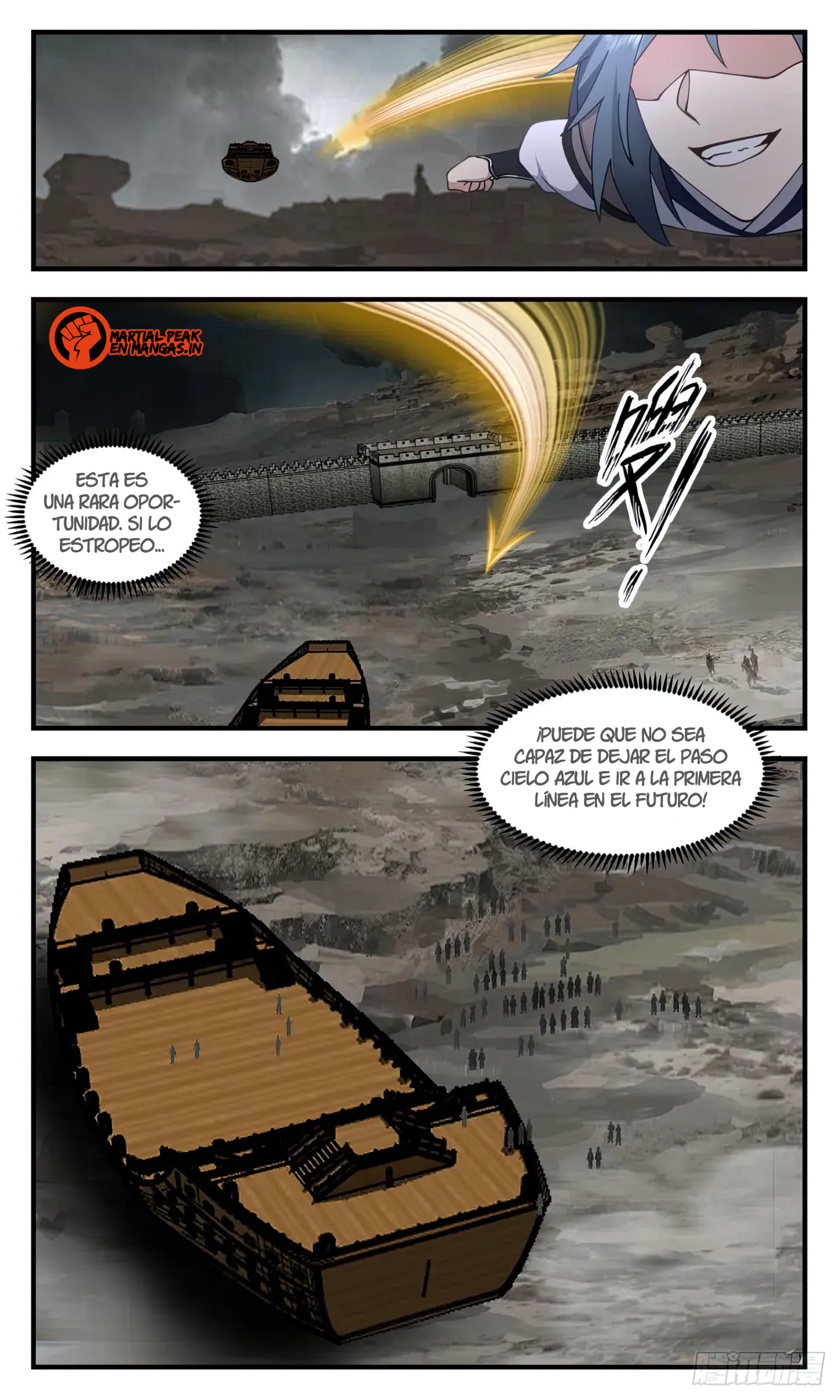 Martial Peak Capítulo 3060 - Página 11 en español