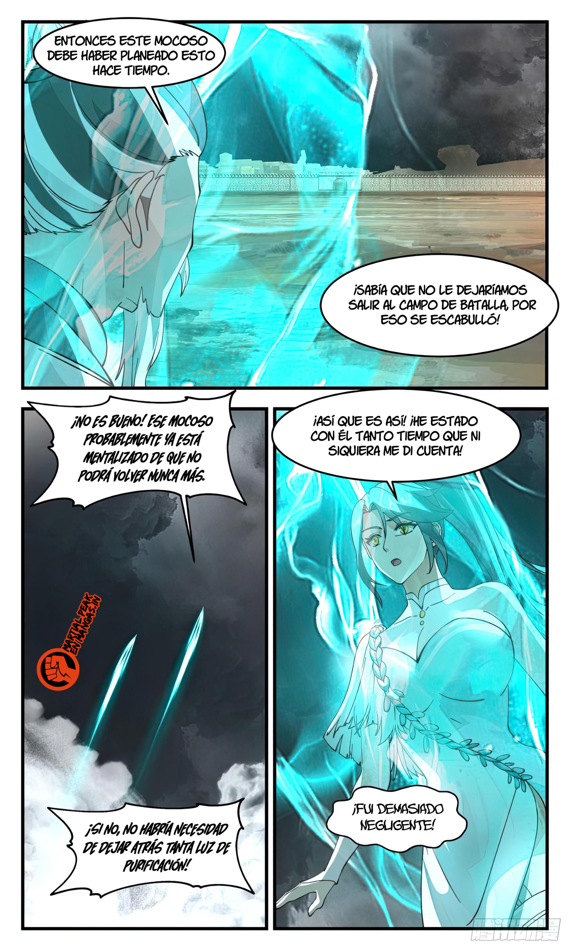 Martial Peak Capítulo 3061 - Página 10 en español