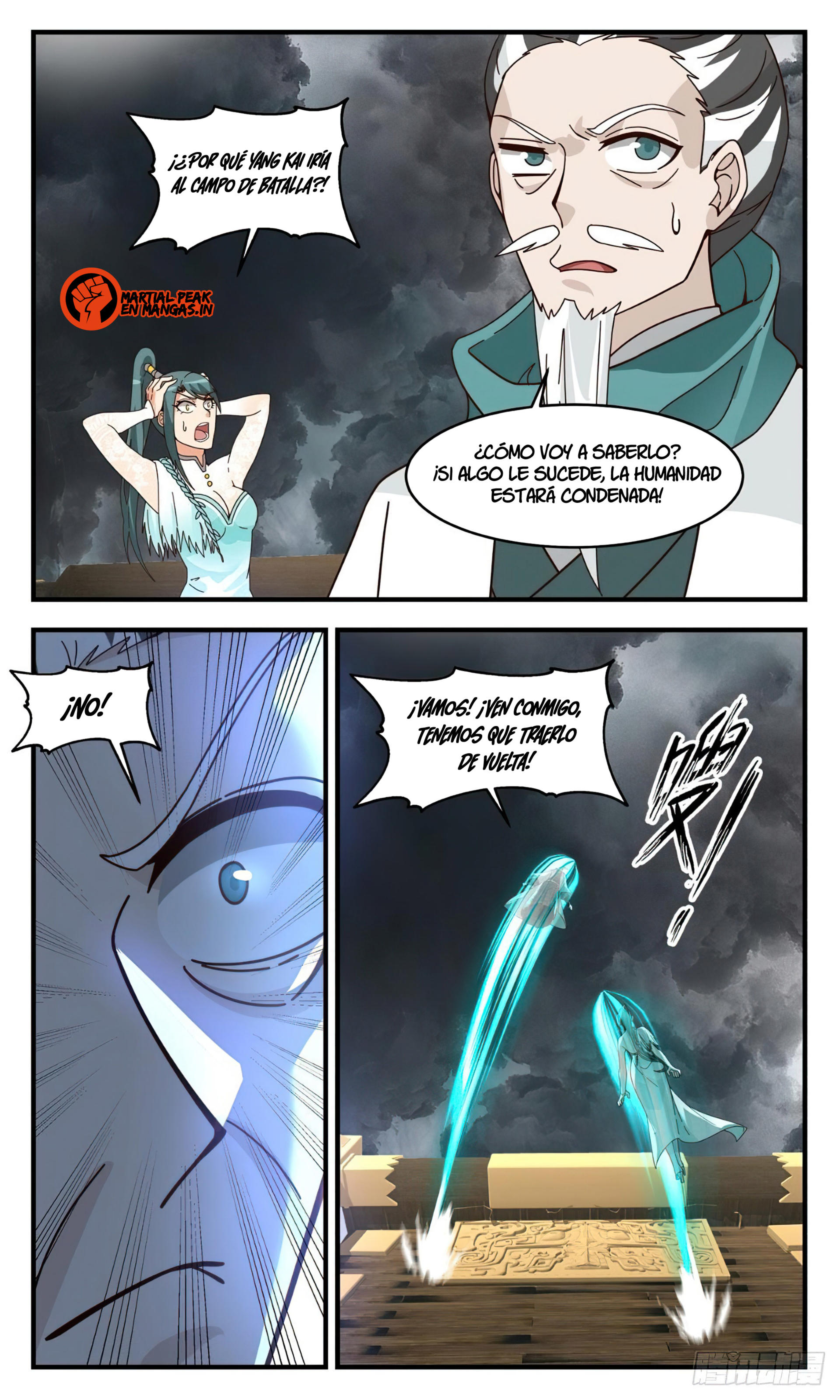 Martial Peak Capítulo 3061 - Página 8 en español