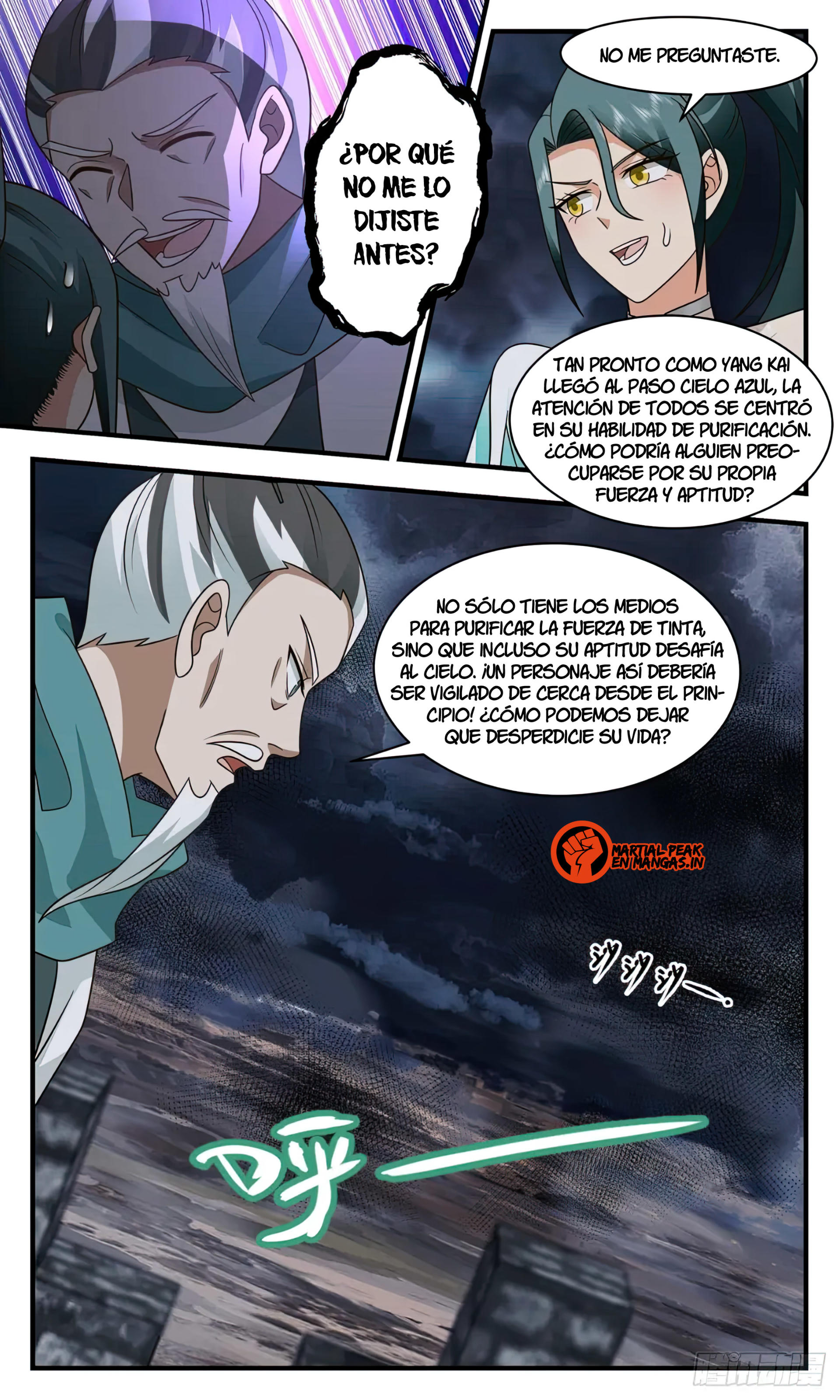 Martial Peak Capítulo 3062 - Página 8 en español