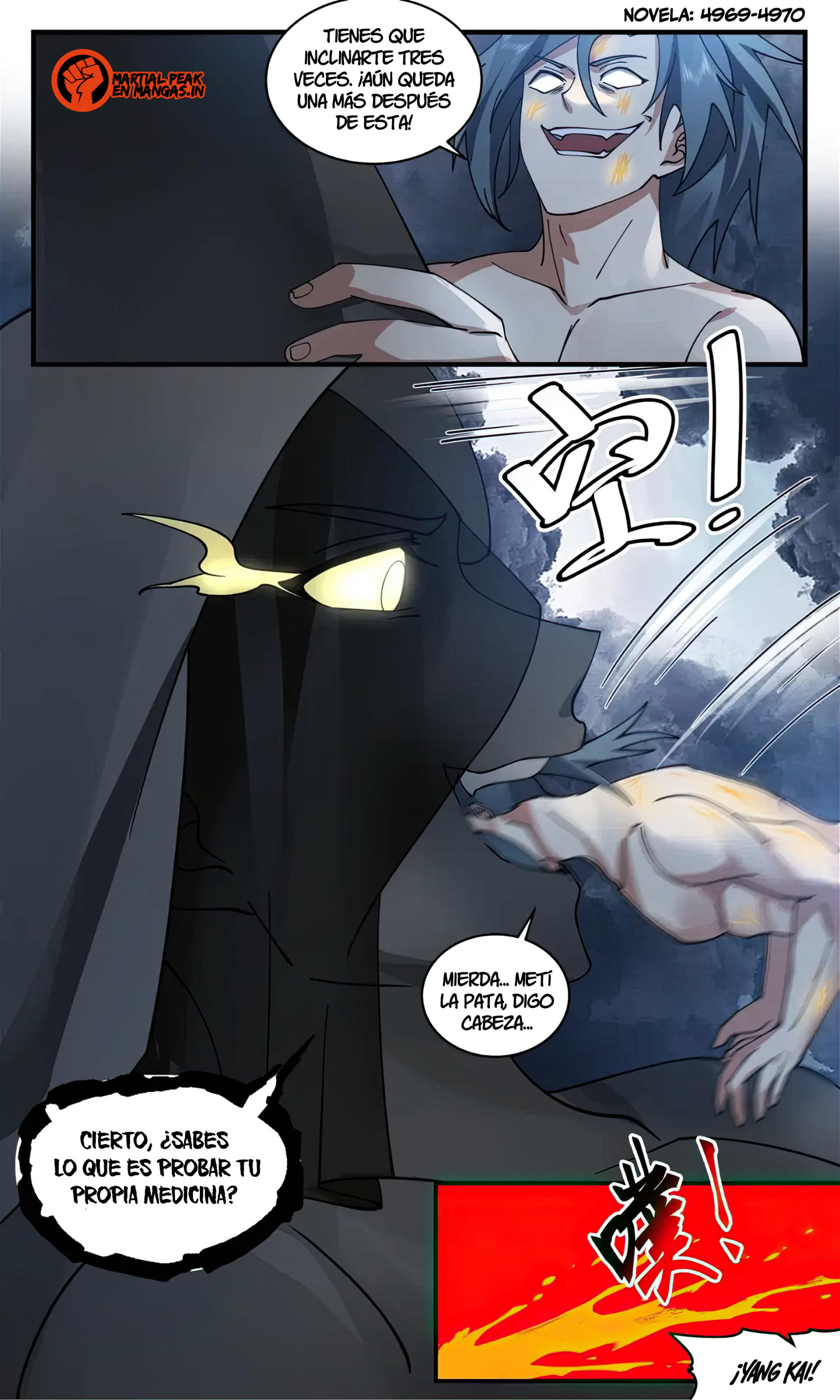 Martial Peak Capítulo 3063 - Página 13 en español