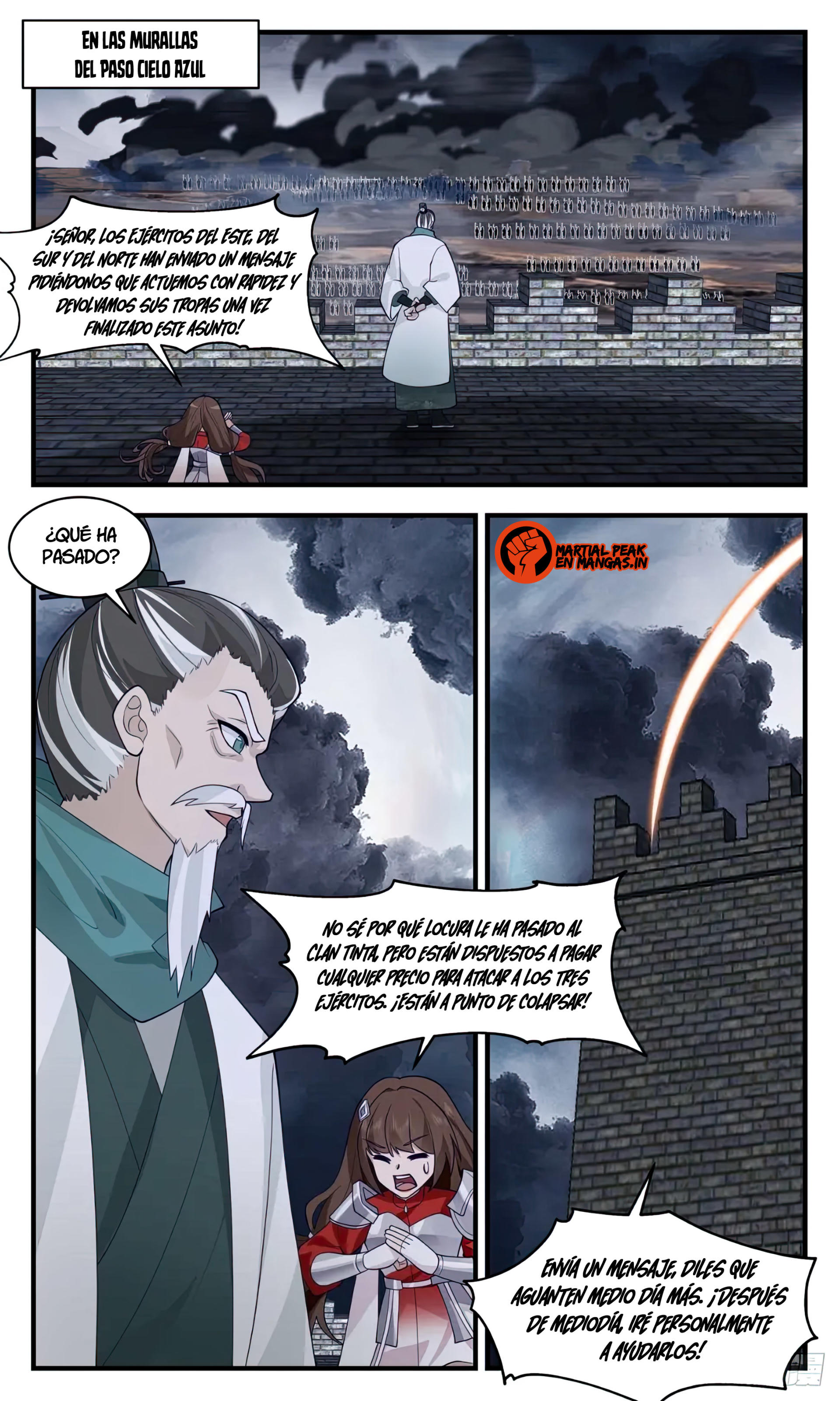 Martial Peak Capítulo 3064 - Página 10 en español