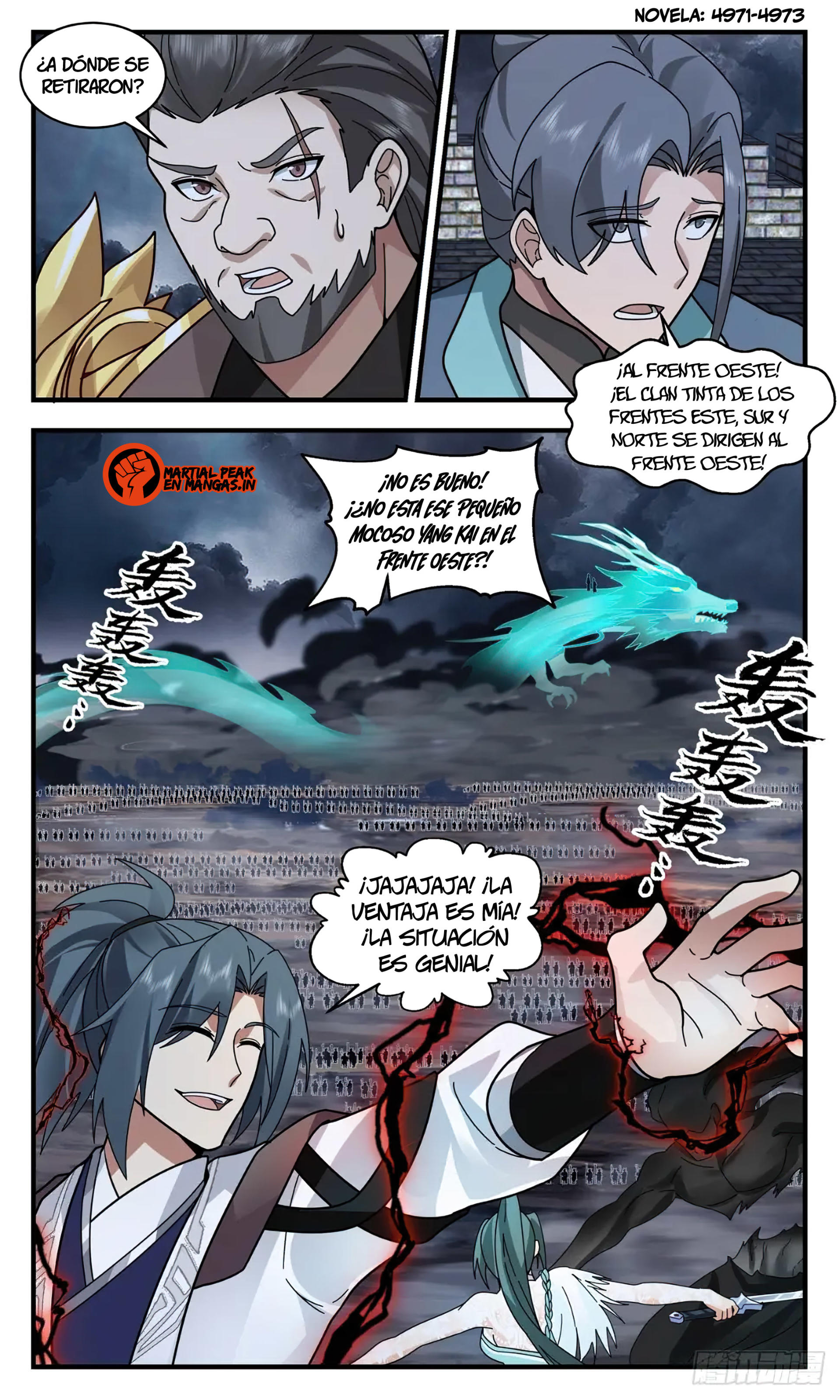 Martial Peak Capítulo 3064 - Página 13 en español