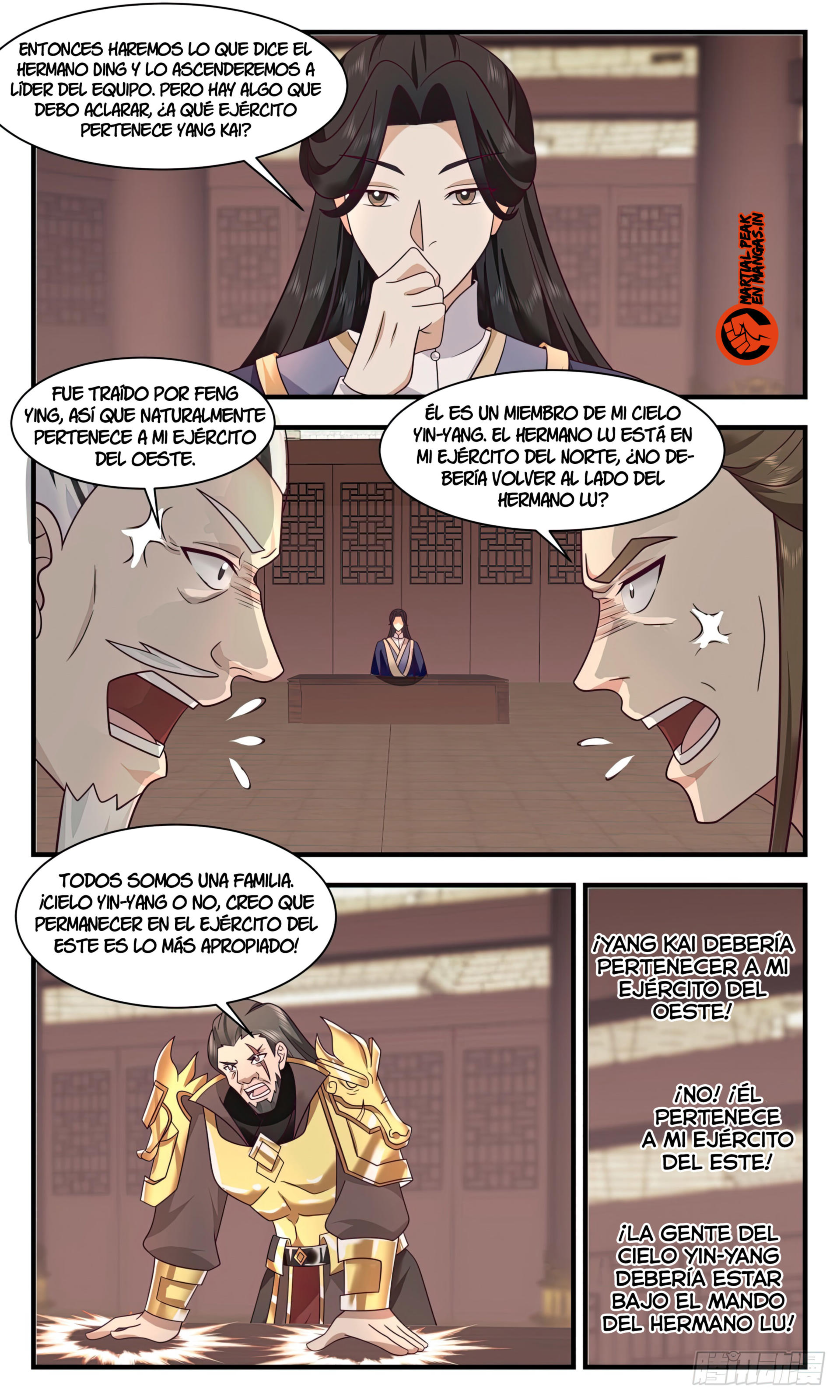 Martial Peak Capítulo 3067 - Página 10 en español