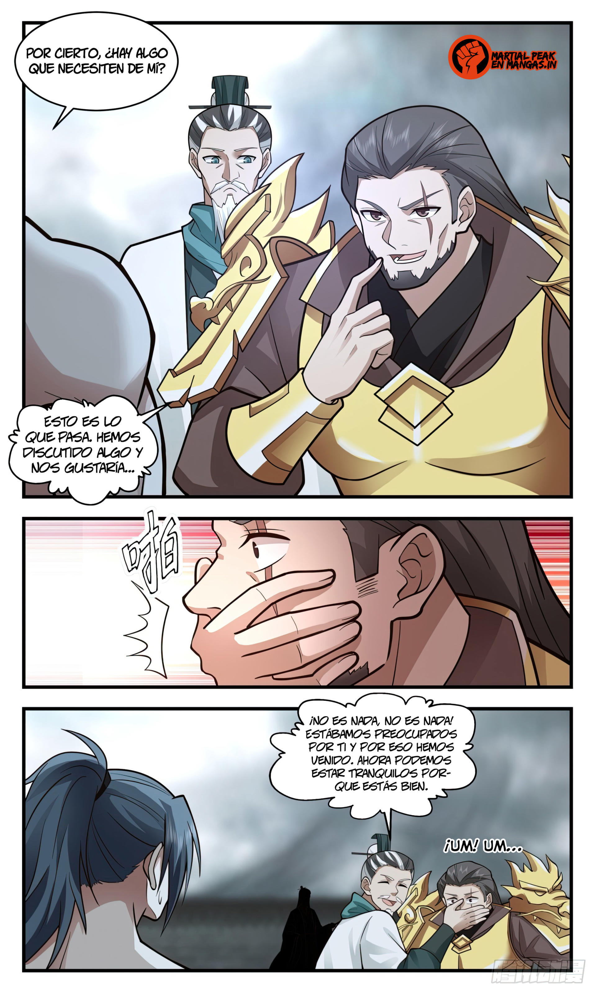 Martial Peak Capítulo 3068 - Página 7 en español