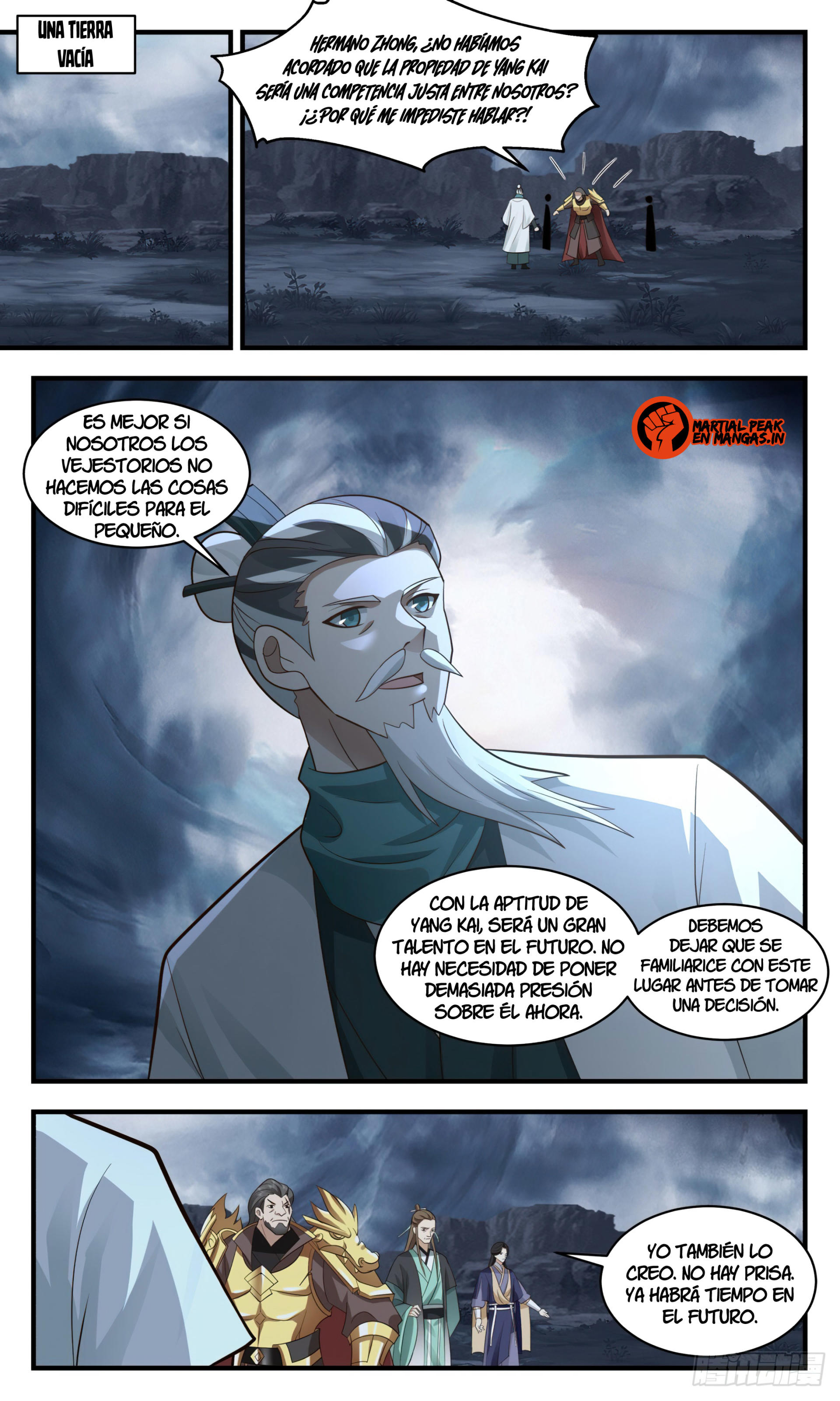 Martial Peak Capítulo 3068 - Página 8 en español