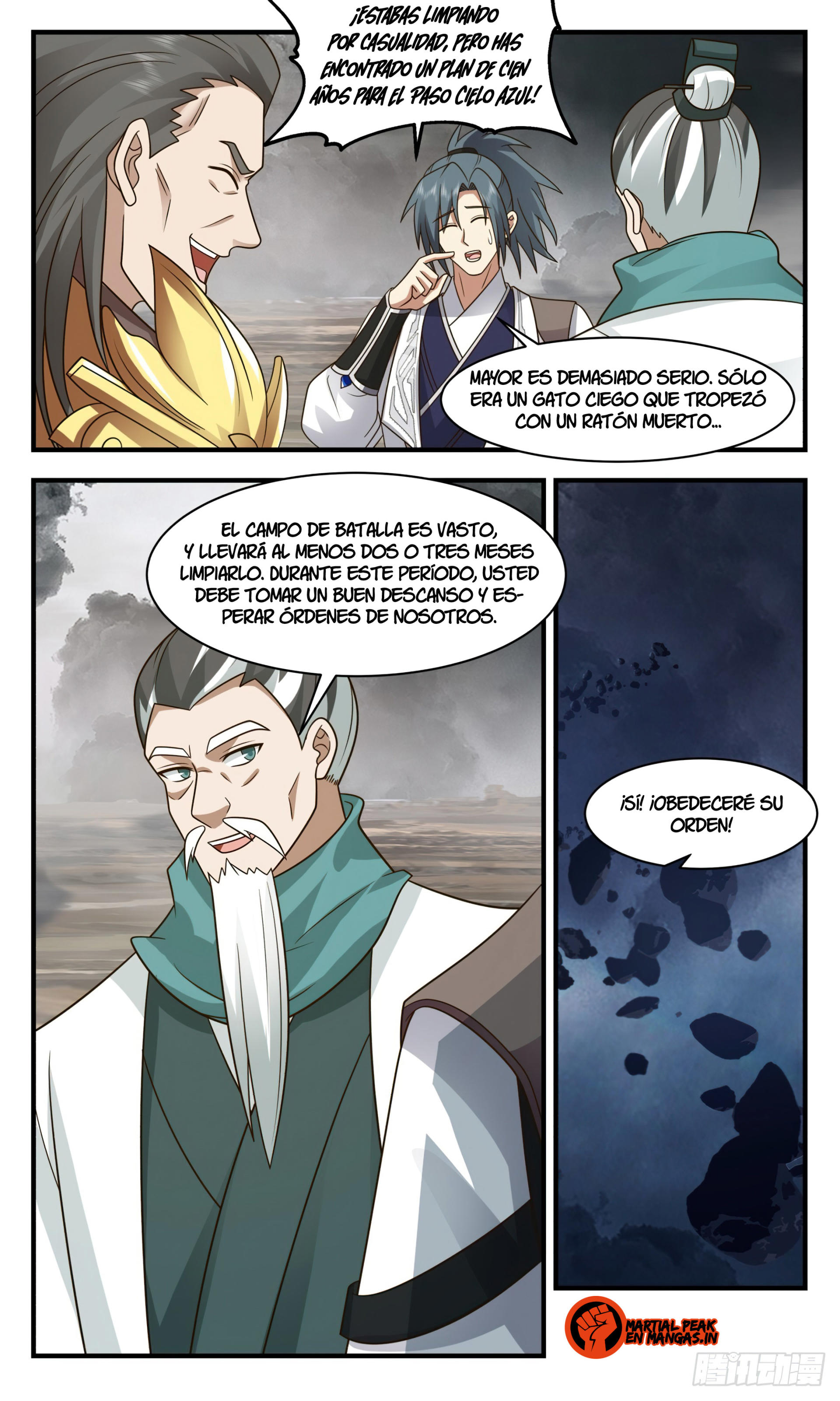 Martial Peak Capítulo 3069 - Página 6 en español