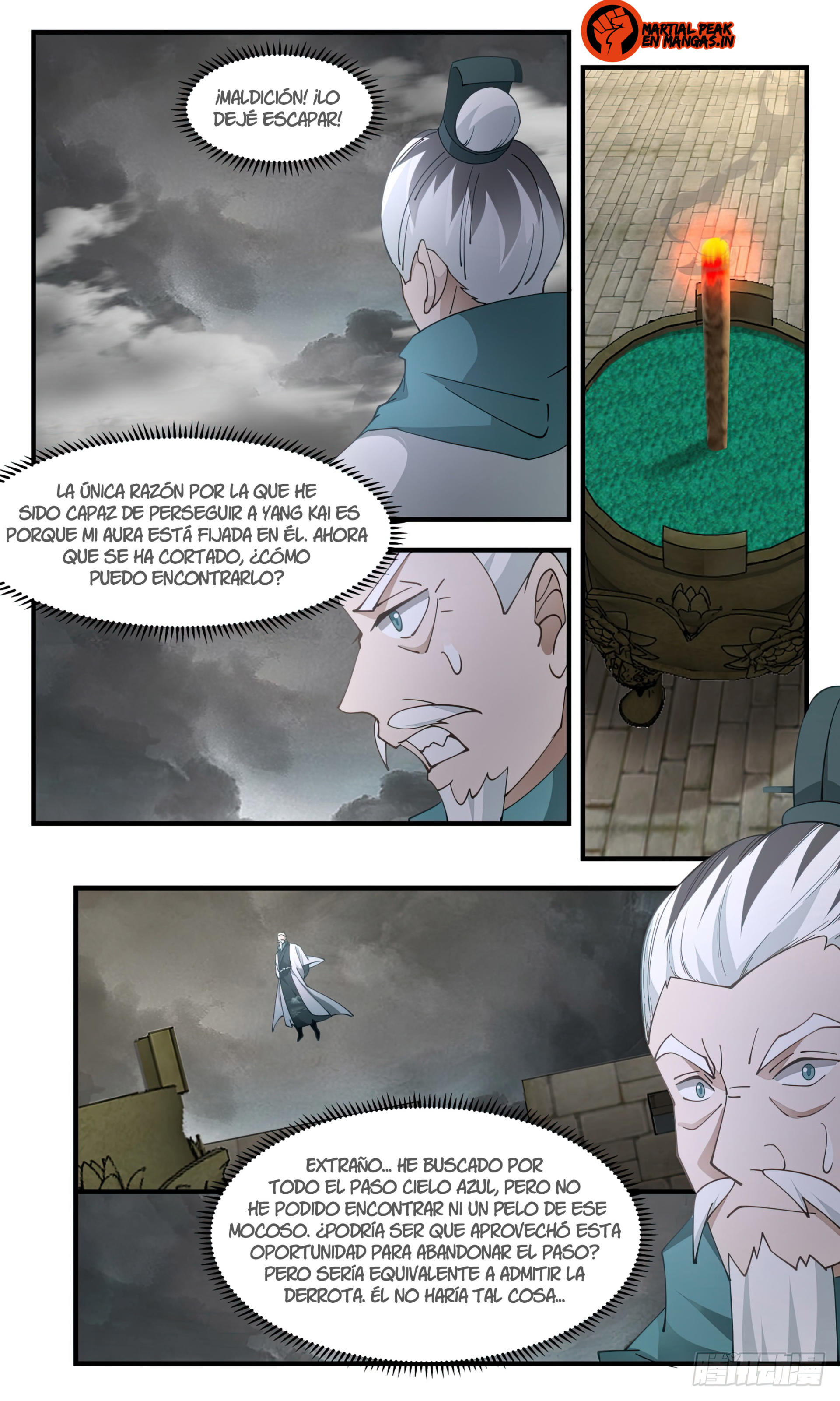 Martial Peak Capítulo 3074 - Página 12 en español
