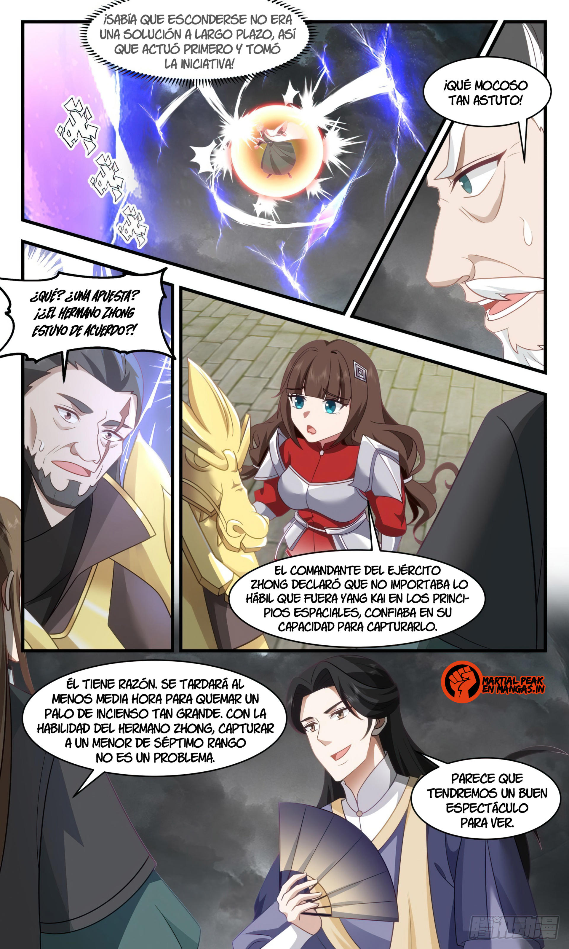 Martial Peak Capítulo 3074 - Página 8 en español