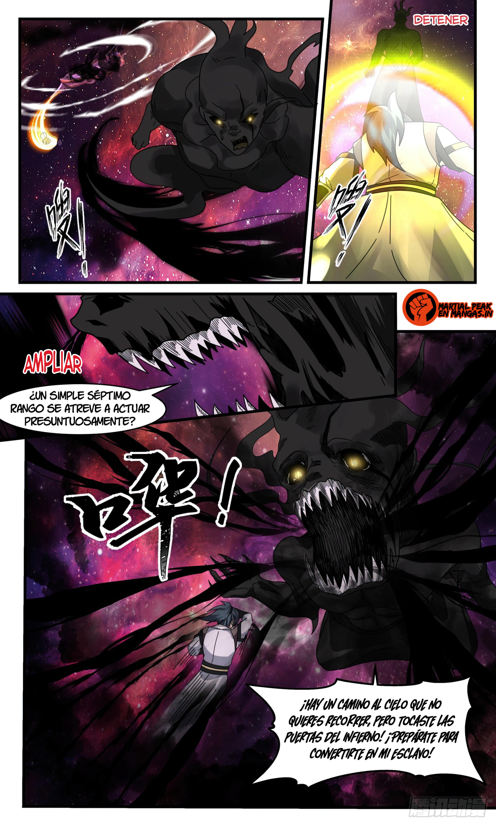 Martial Peak Capítulo 3076 - Página 13 en español