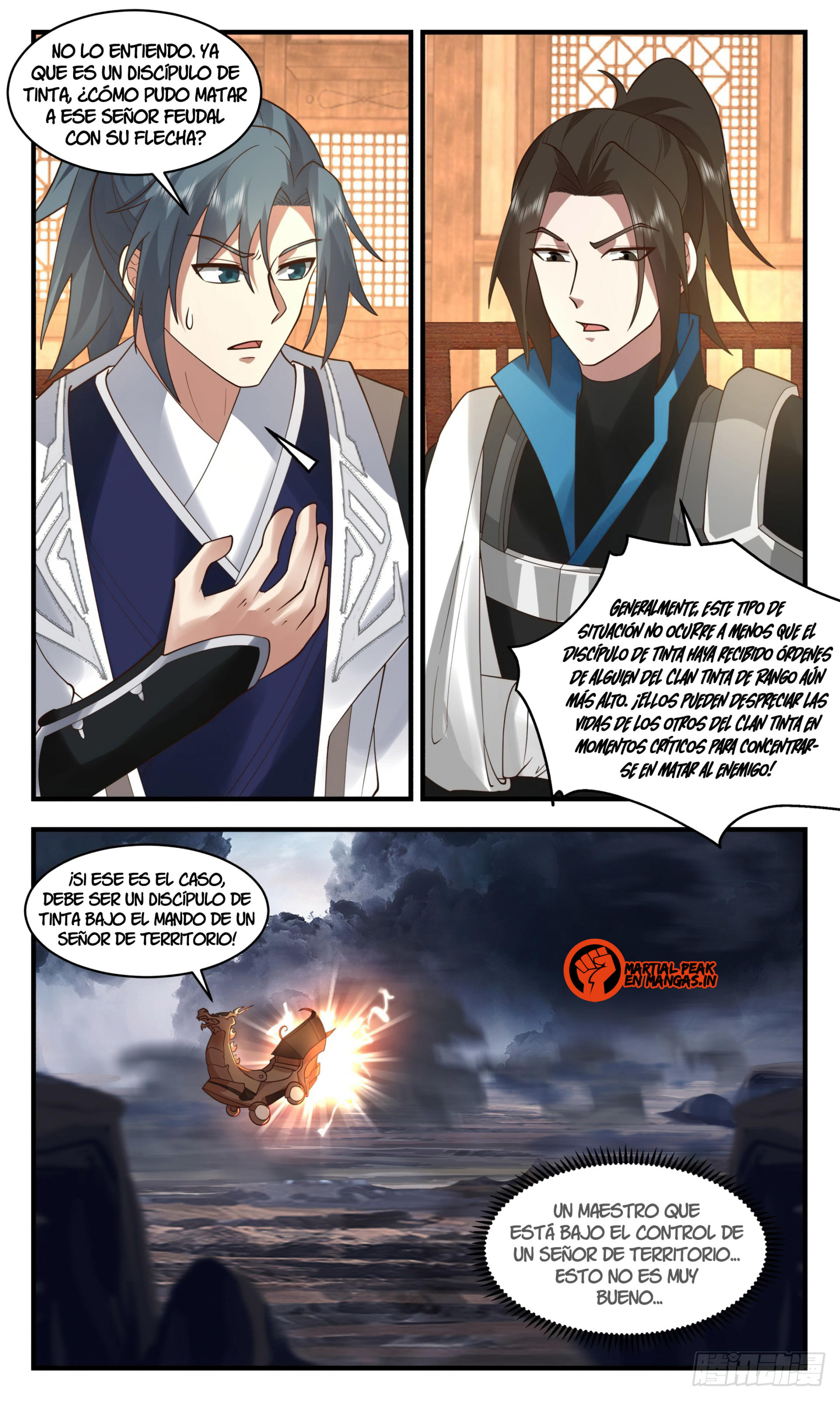 Martial Peak Capítulo 3079 - Página 6 en español