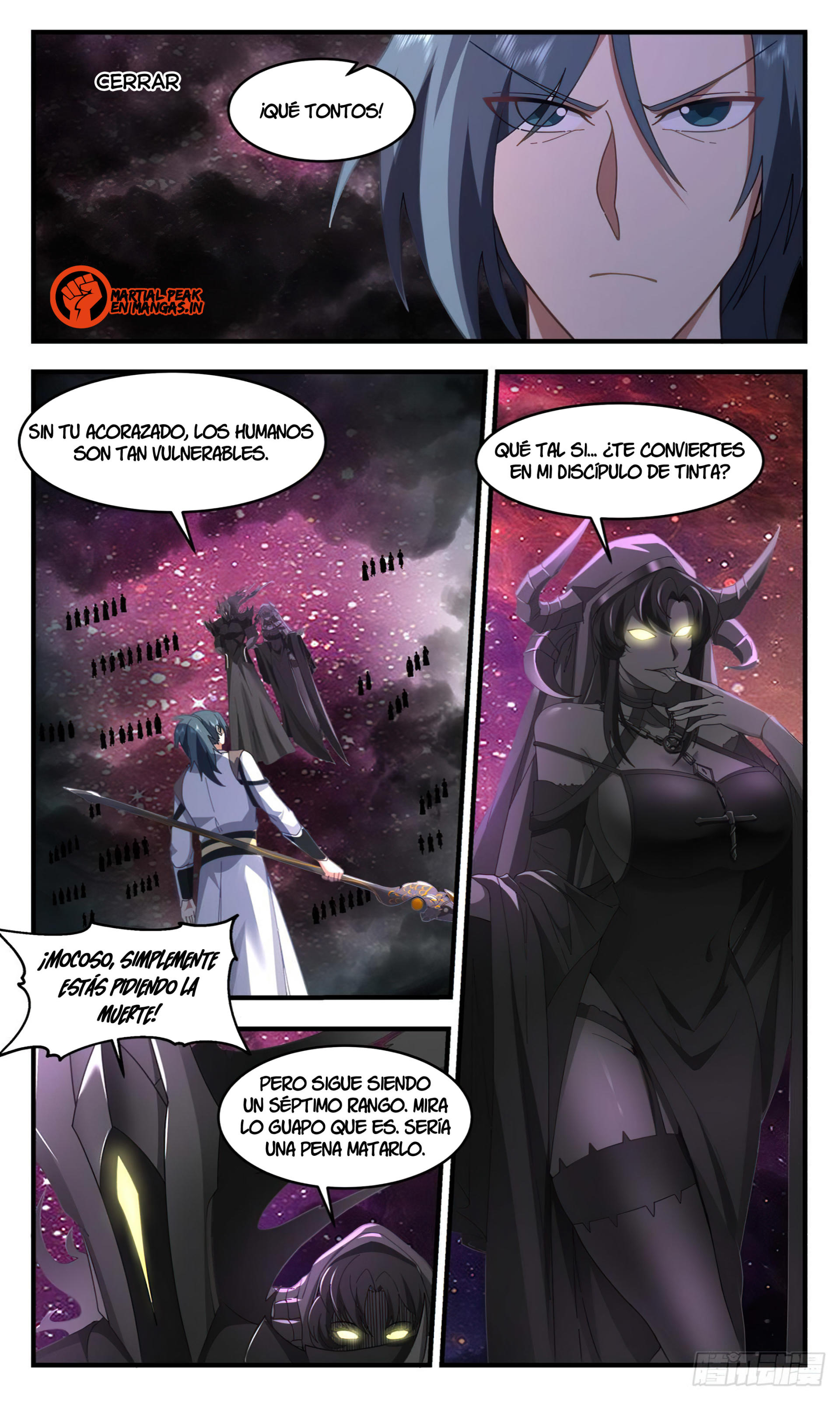 Martial Peak Capítulo 3080 - Página 8 en español