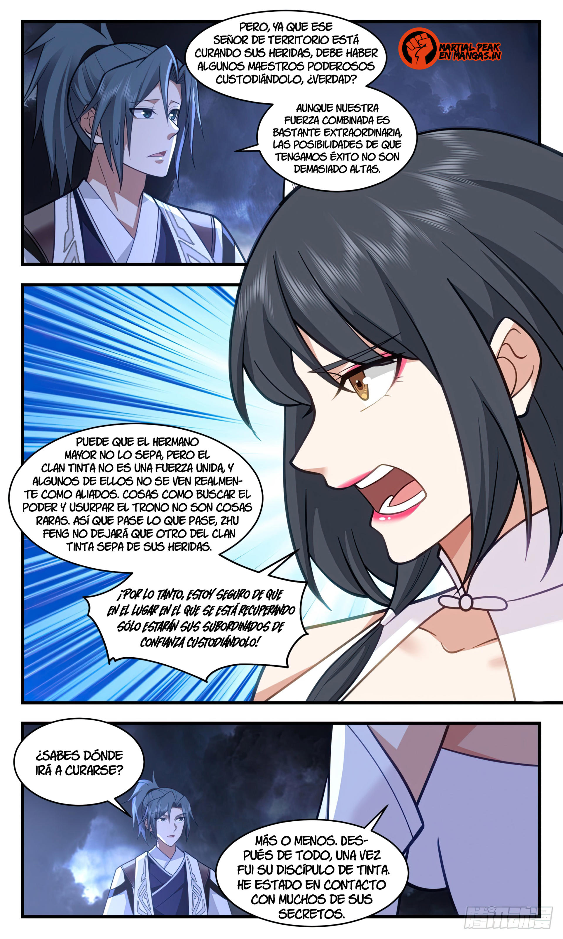 Martial Peak Capítulo 3083 - Página 5 en español