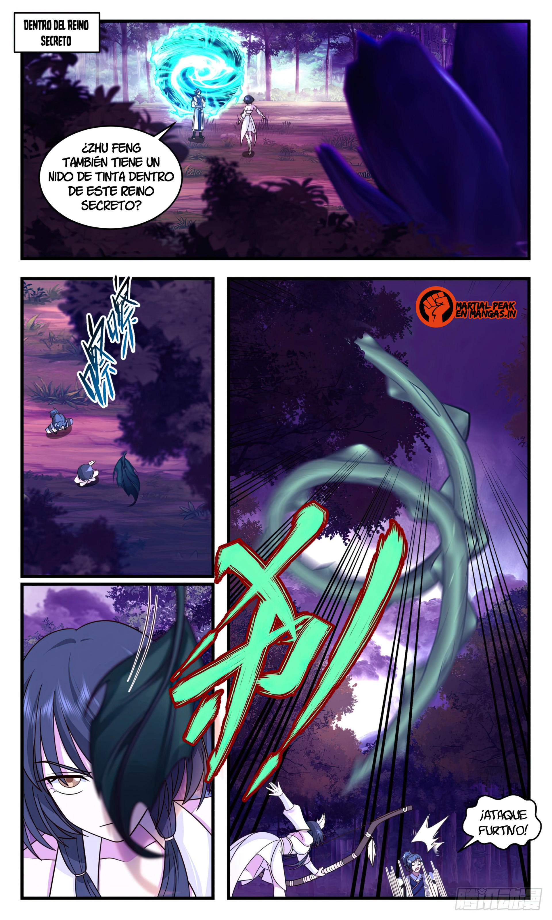 Martial Peak Capítulo 3083 - Página 9 en español
