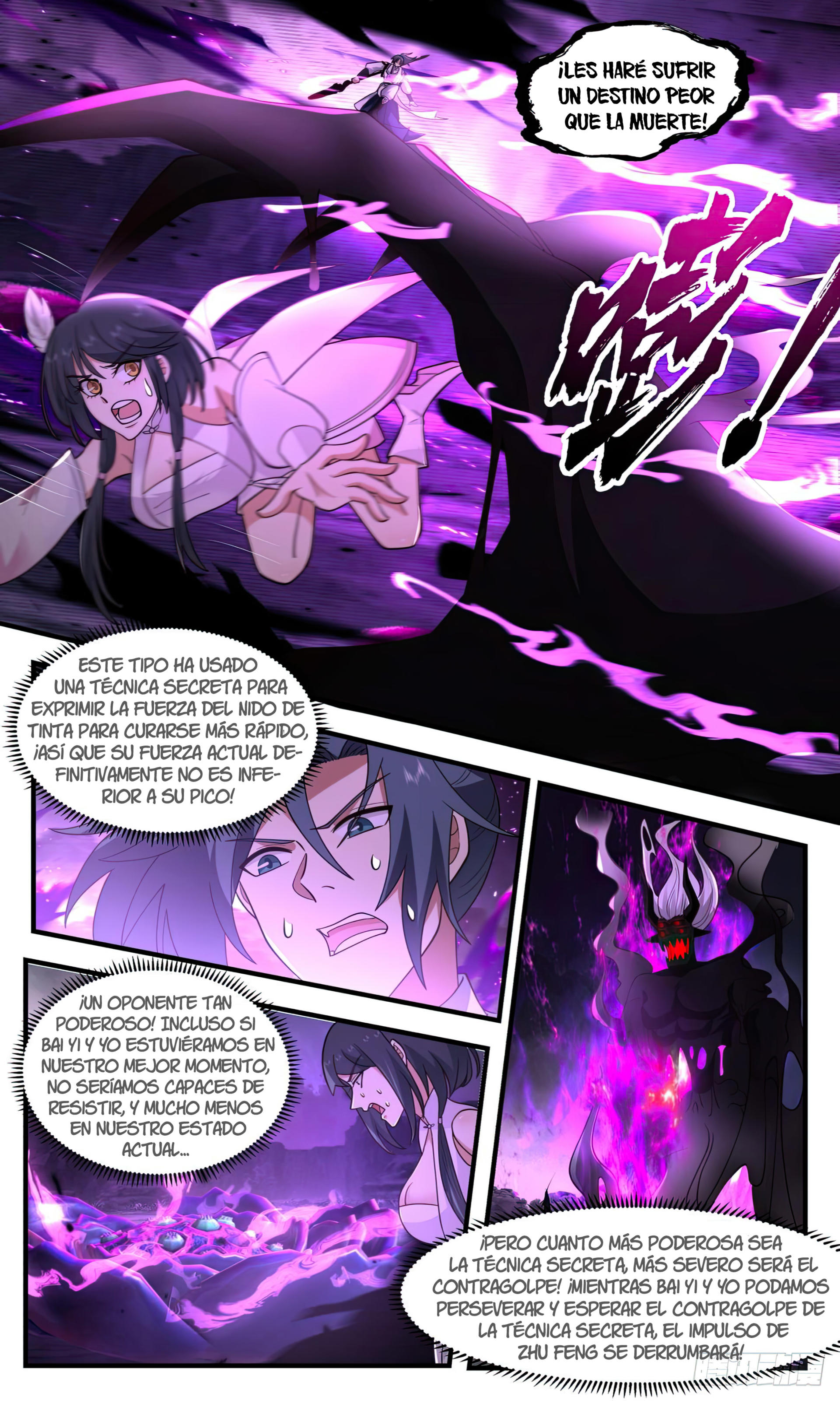 Martial Peak Capítulo 3086 - Página 7 en español