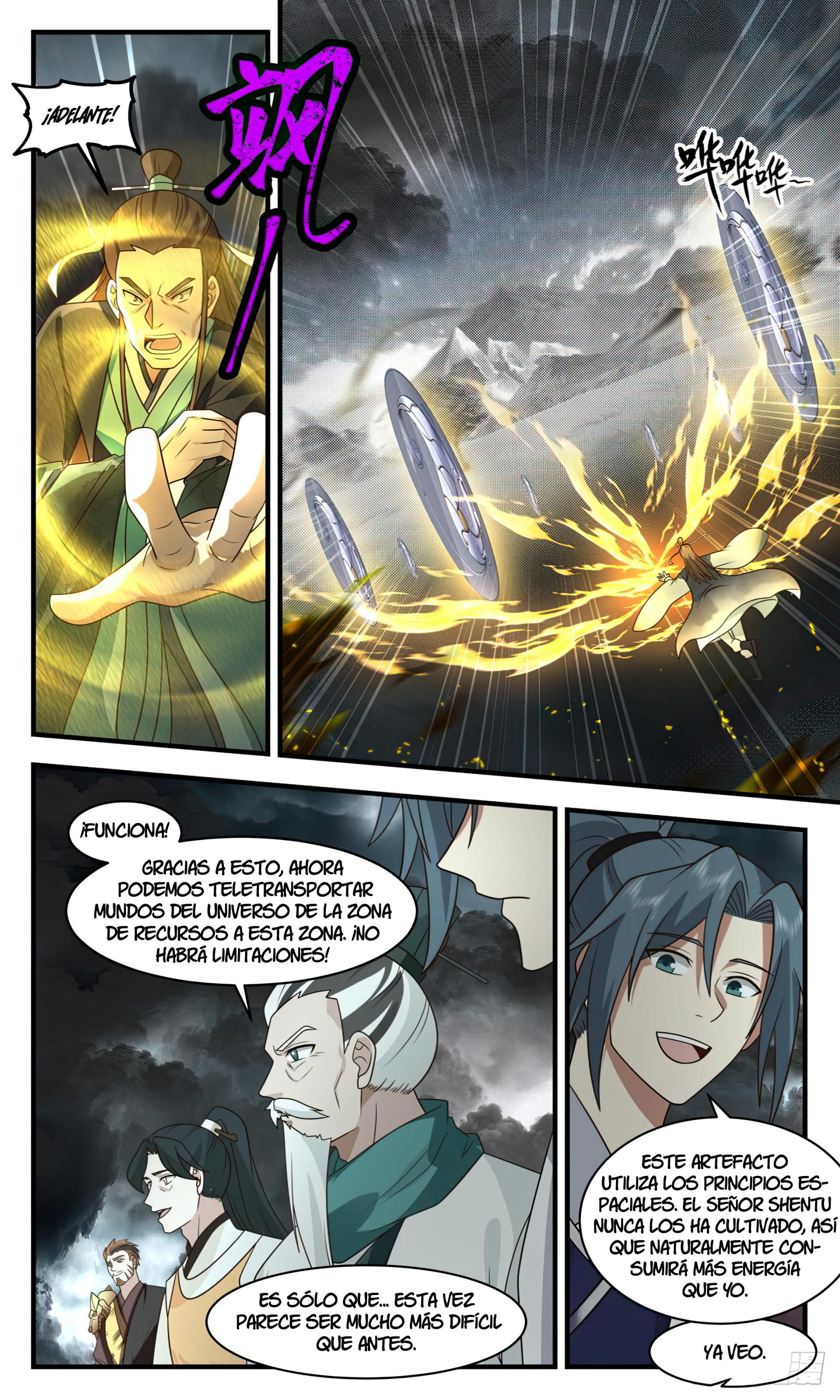 Martial Peak Capítulo 3094 - Página 8 en español