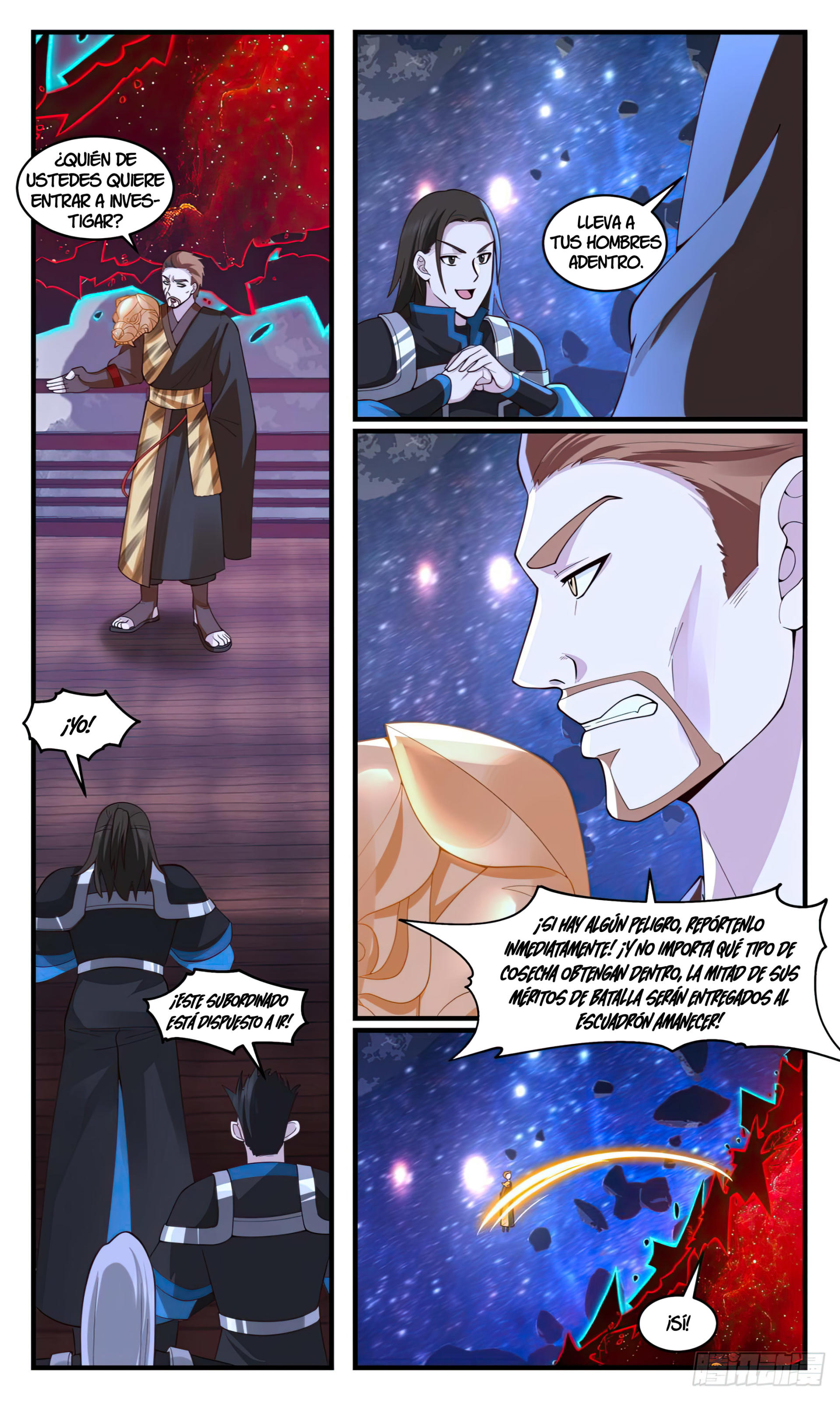 Martial Peak Capítulo 3095 - Página 7 en español