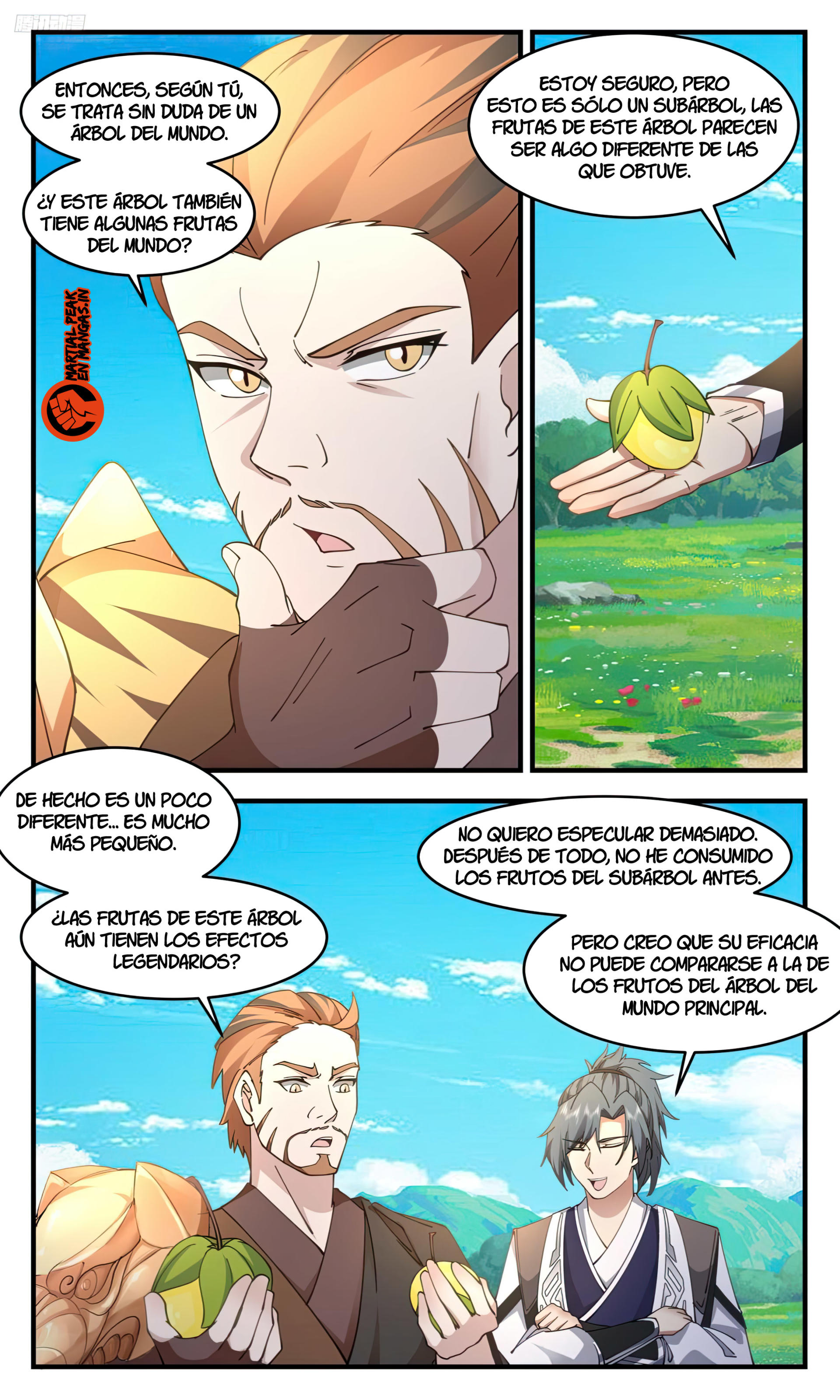 Martial Peak Capítulo 3096 - Página 6 en español