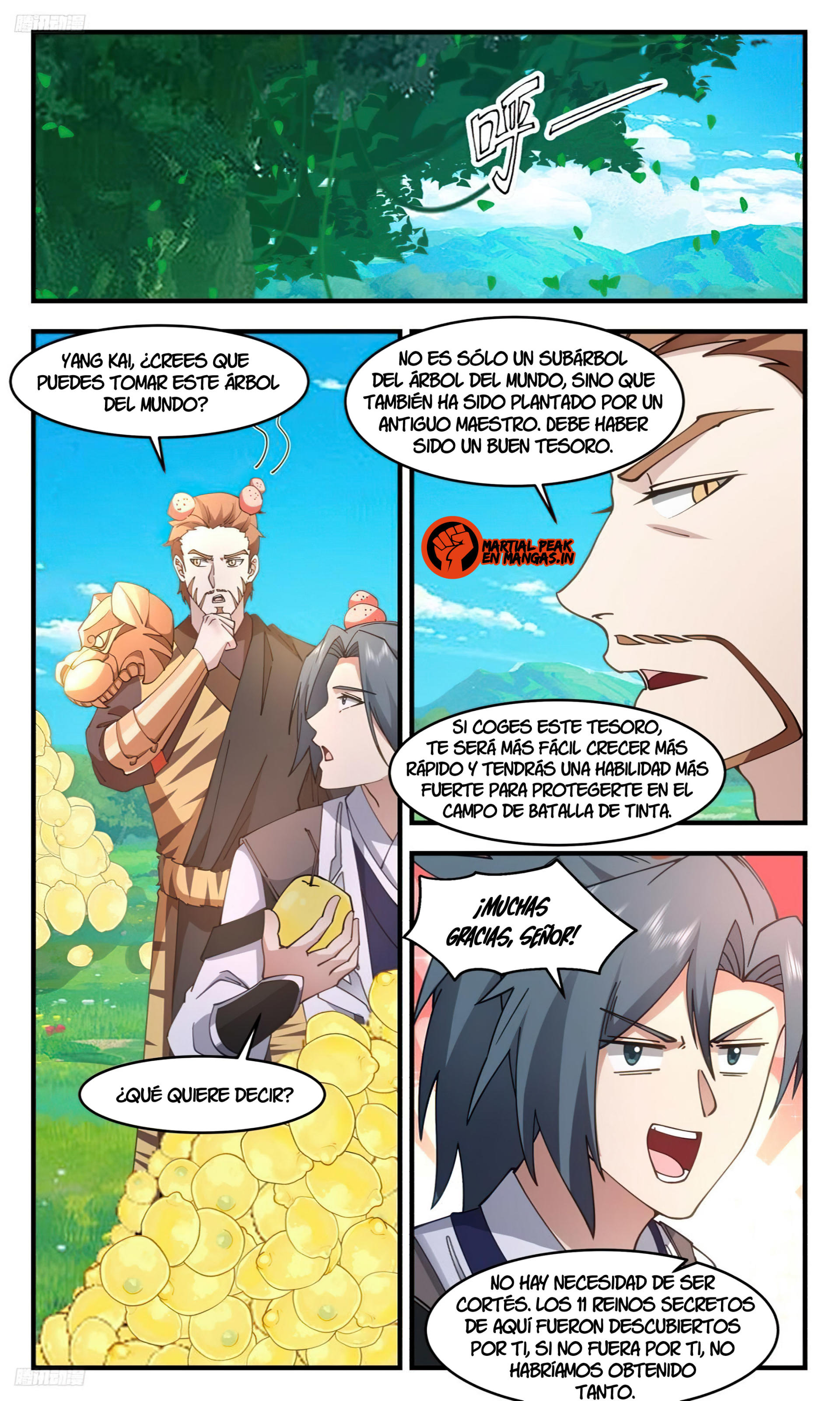 Martial Peak Capítulo 3096 - Página 8 en español