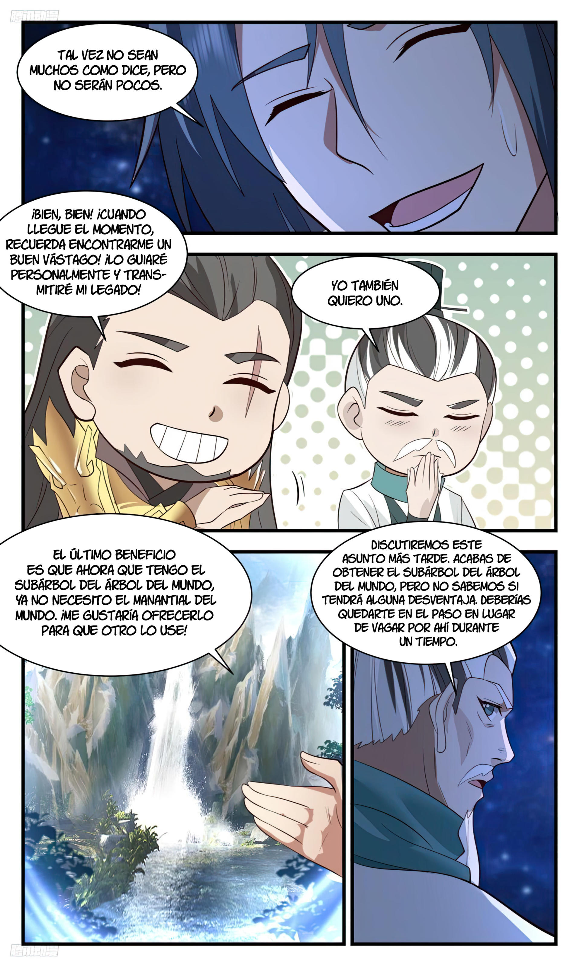Martial Peak Capítulo 3097 - Página 11 en español