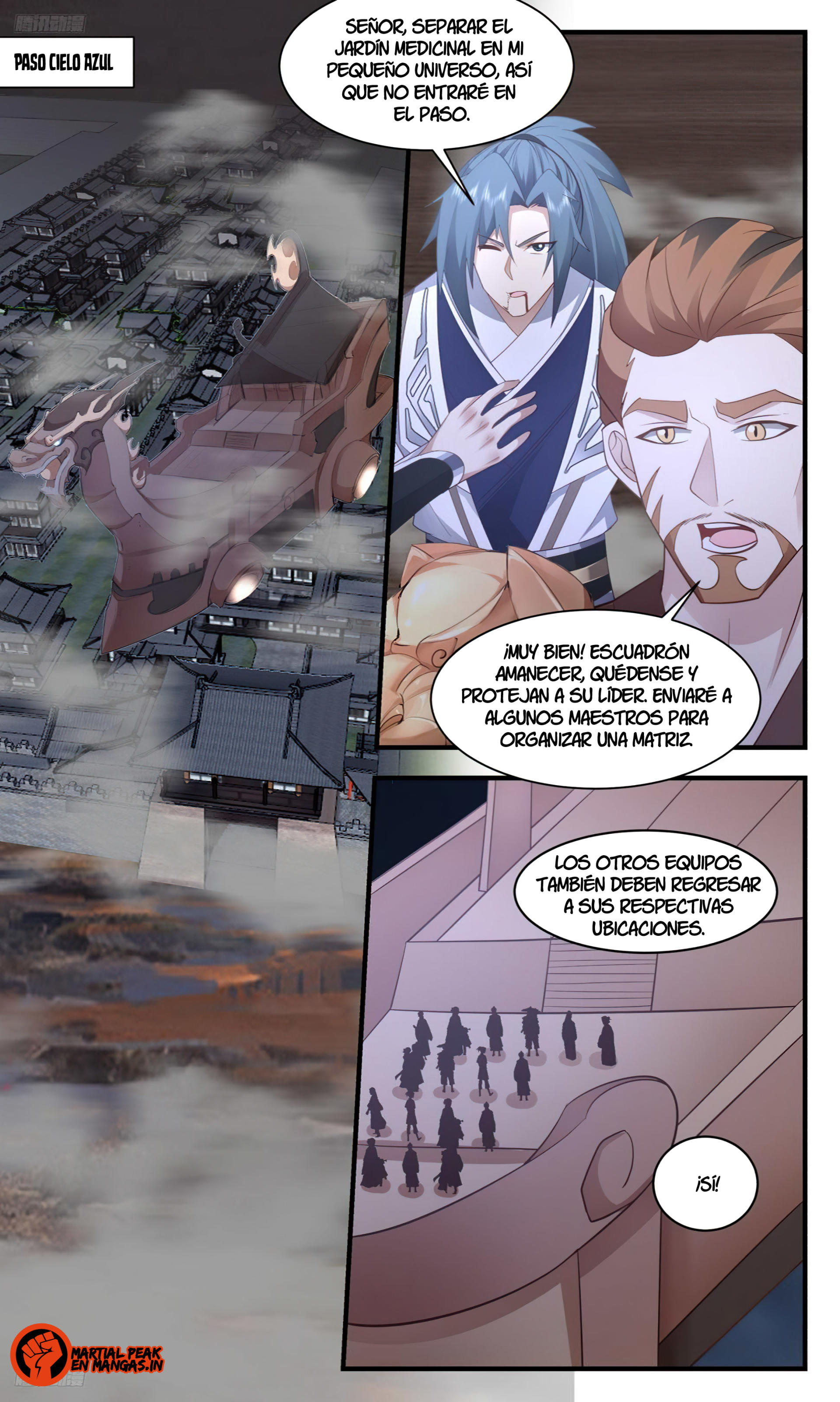 Martial Peak Capítulo 3097 - Página 3 en español
