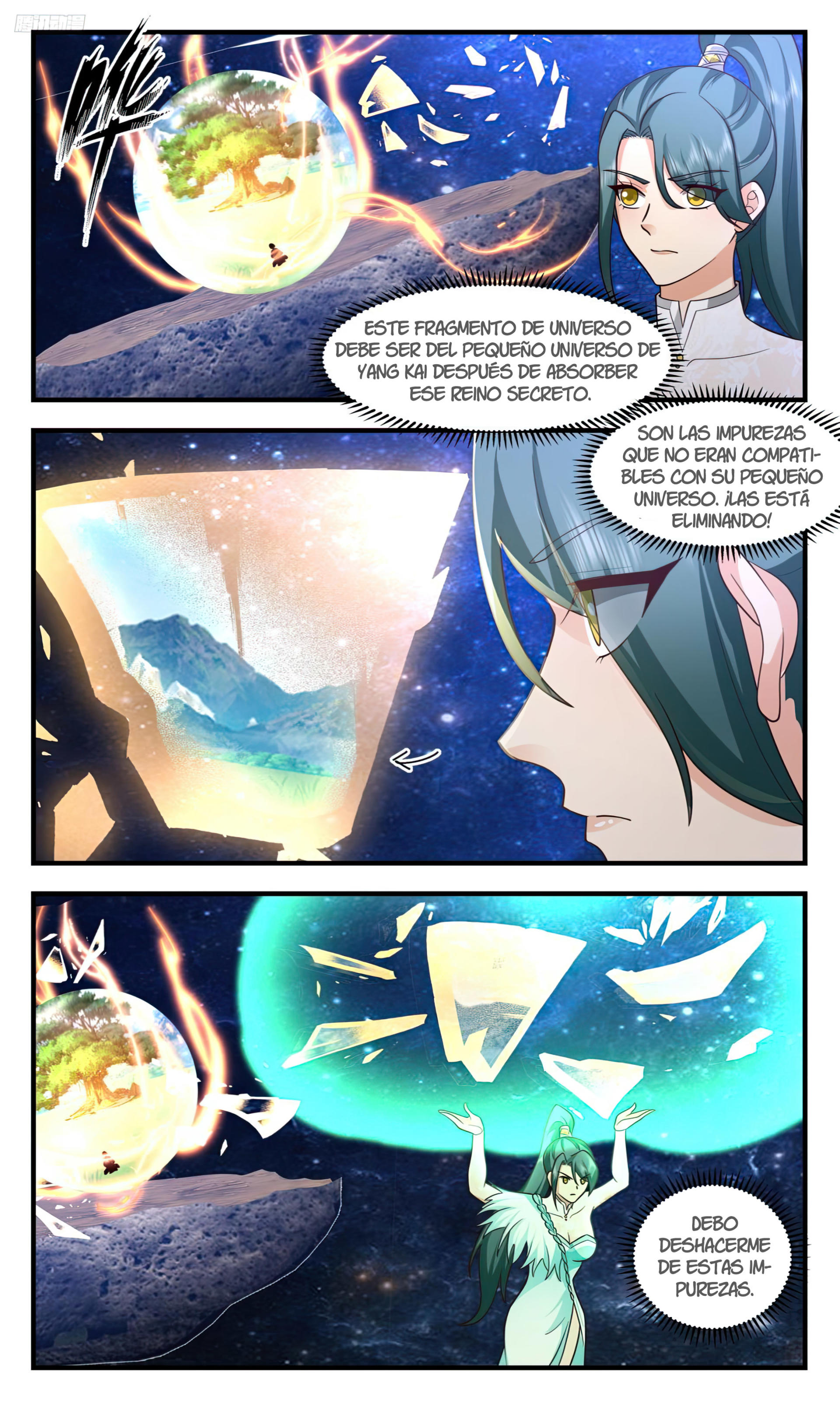 Martial Peak Capítulo 3097 - Página 6 en español