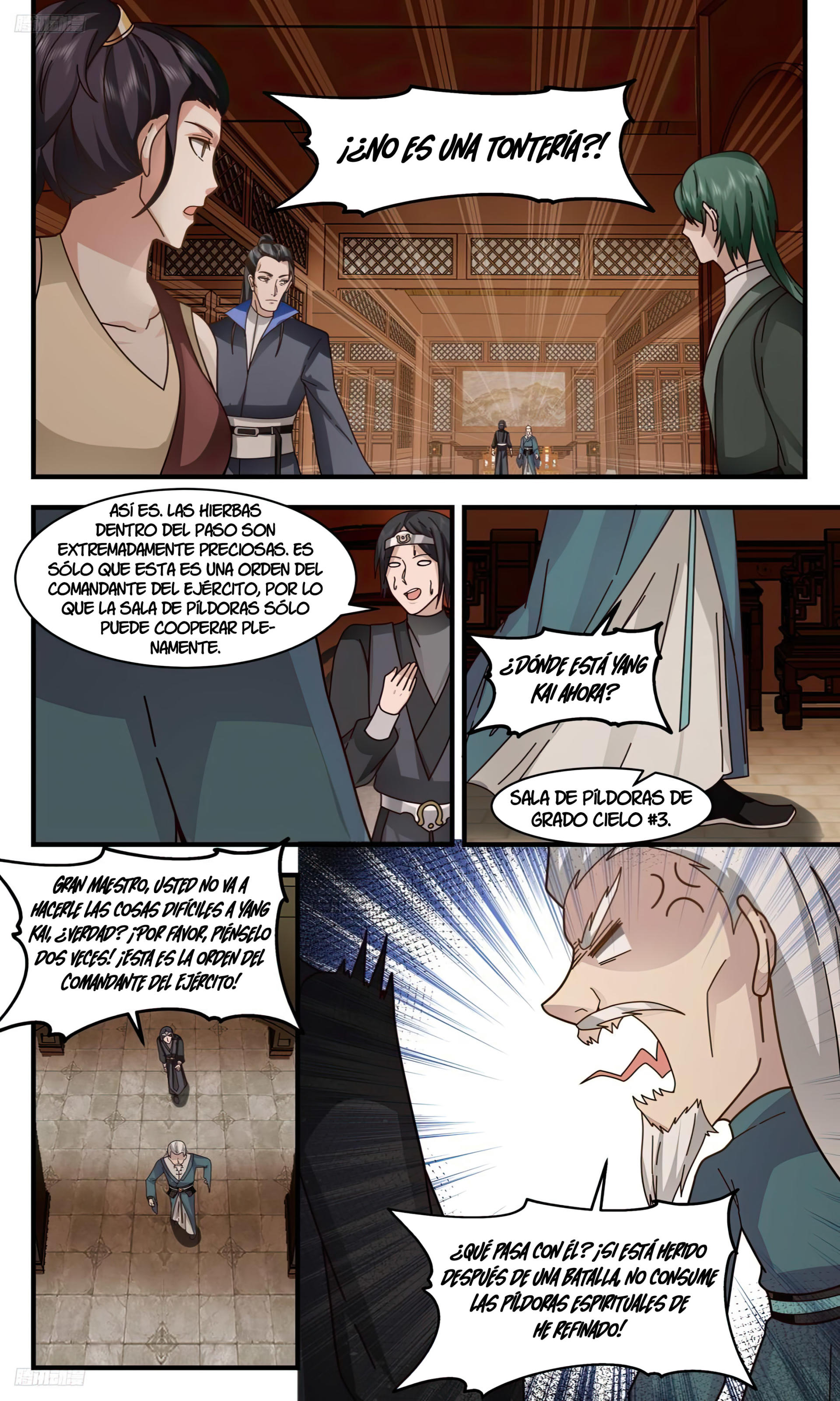 Martial Peak Capítulo 3098 - Página 9 en español