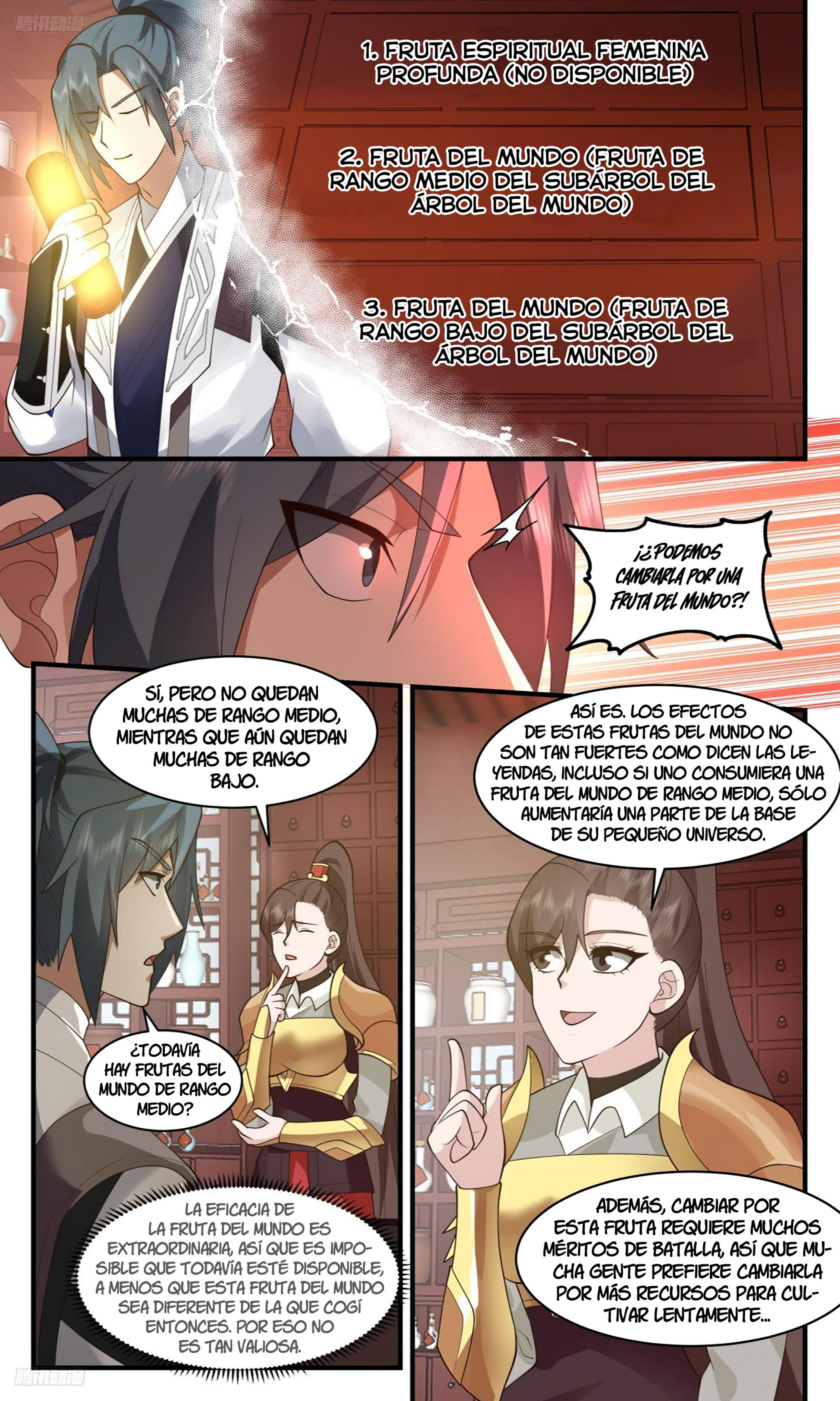 Martial Peak Capítulo 3099 - Página 11 en español