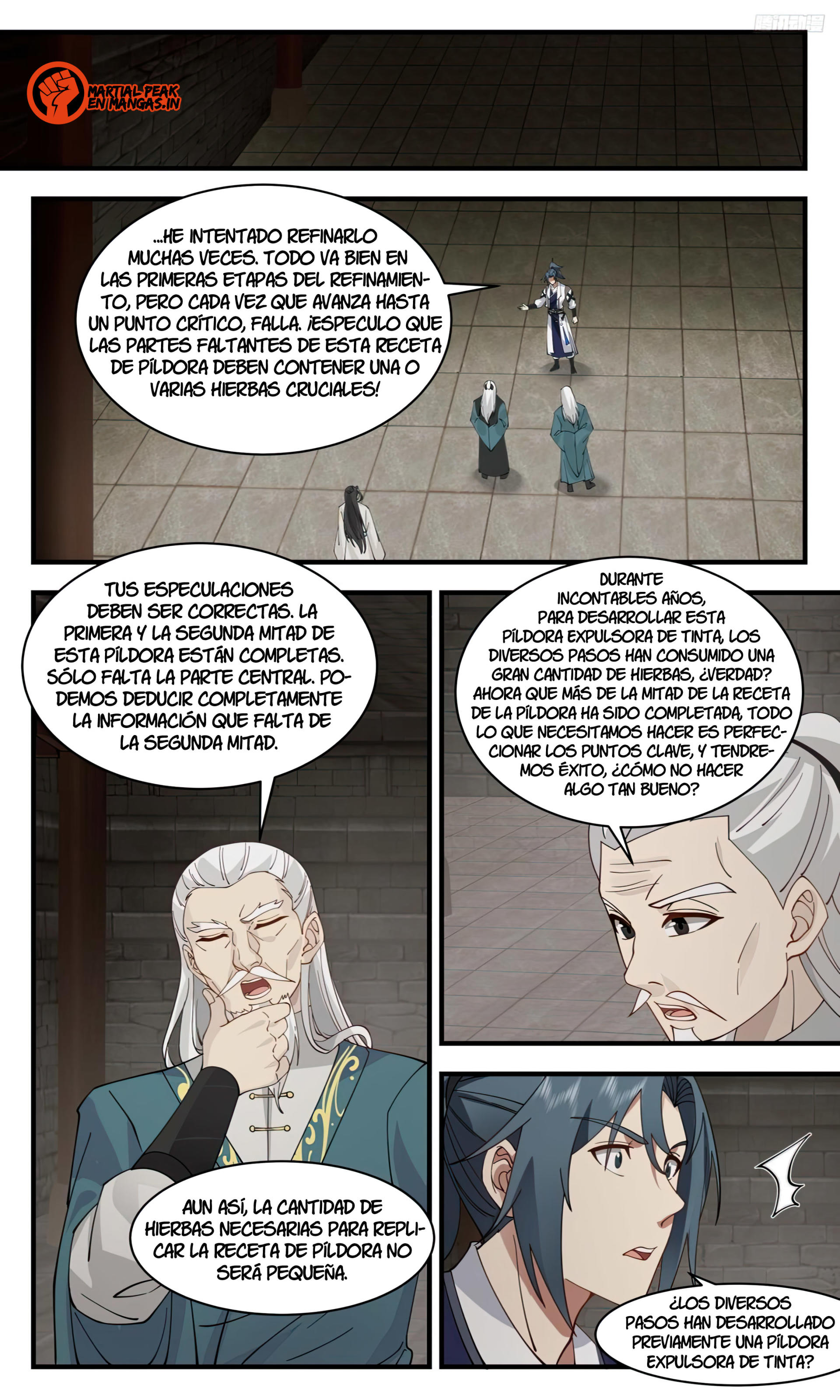 Martial Peak Capítulo 3099 - Página 7 en español
