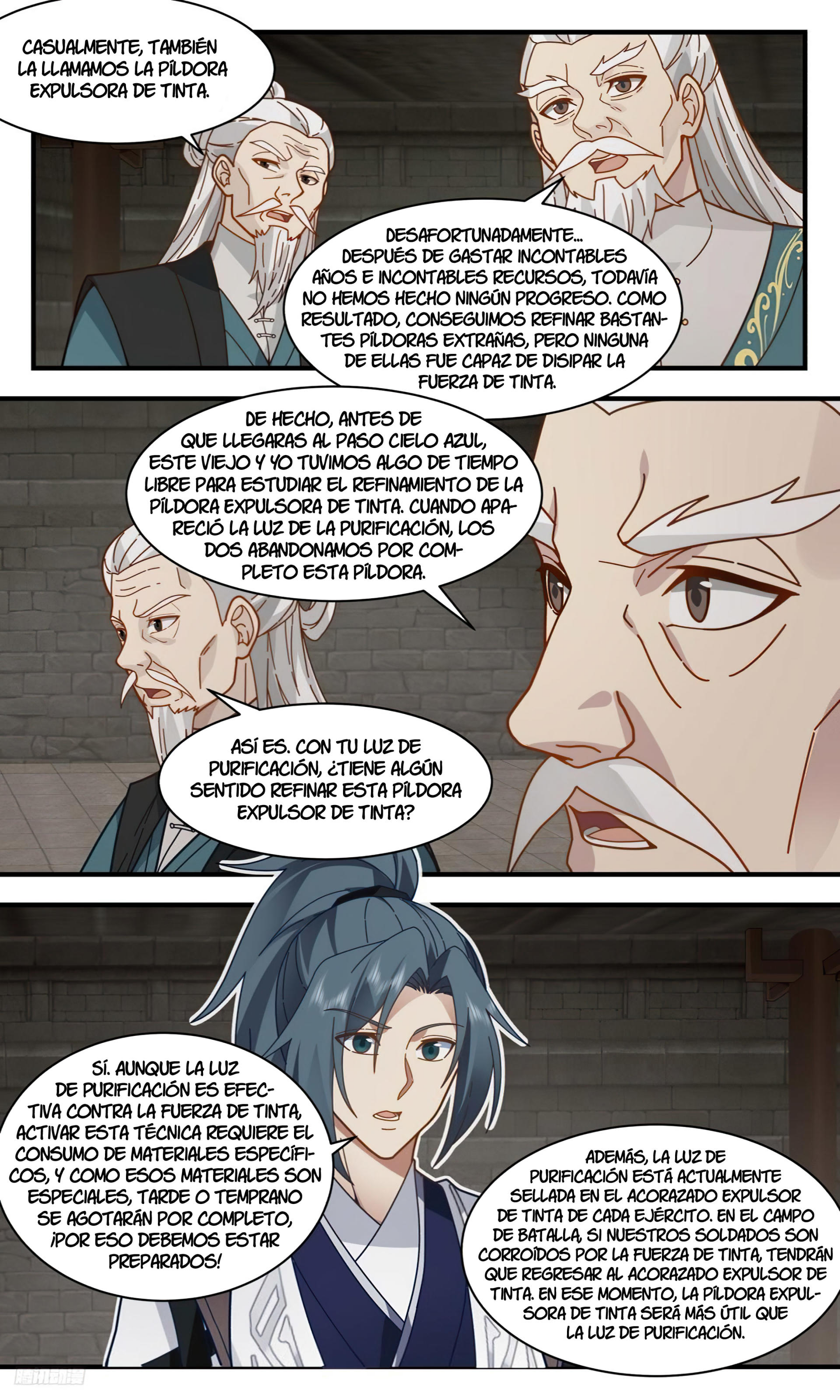 Martial Peak Capítulo 3099 - Página 8 en español