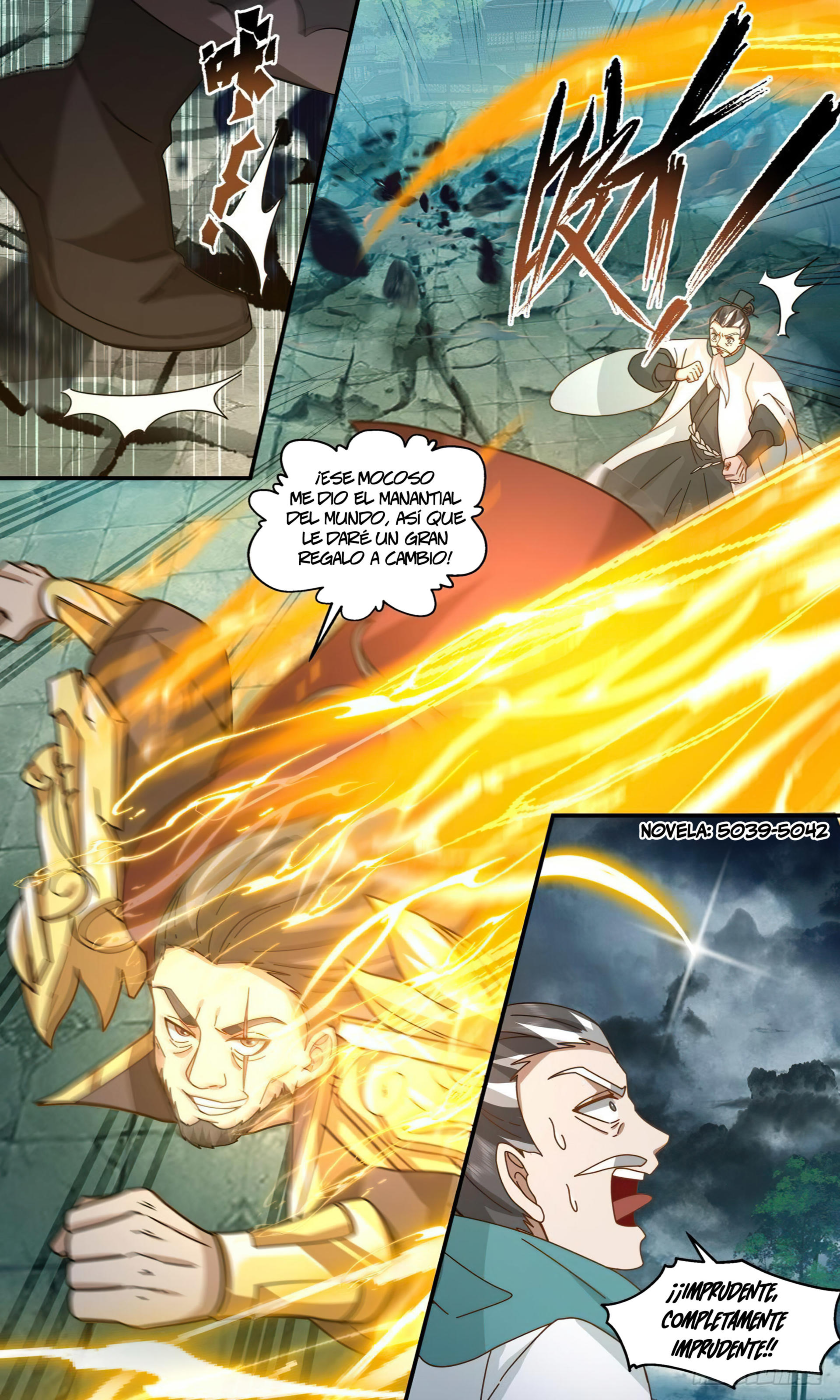 Martial Peak Capítulo 3100 - Página 13 en español