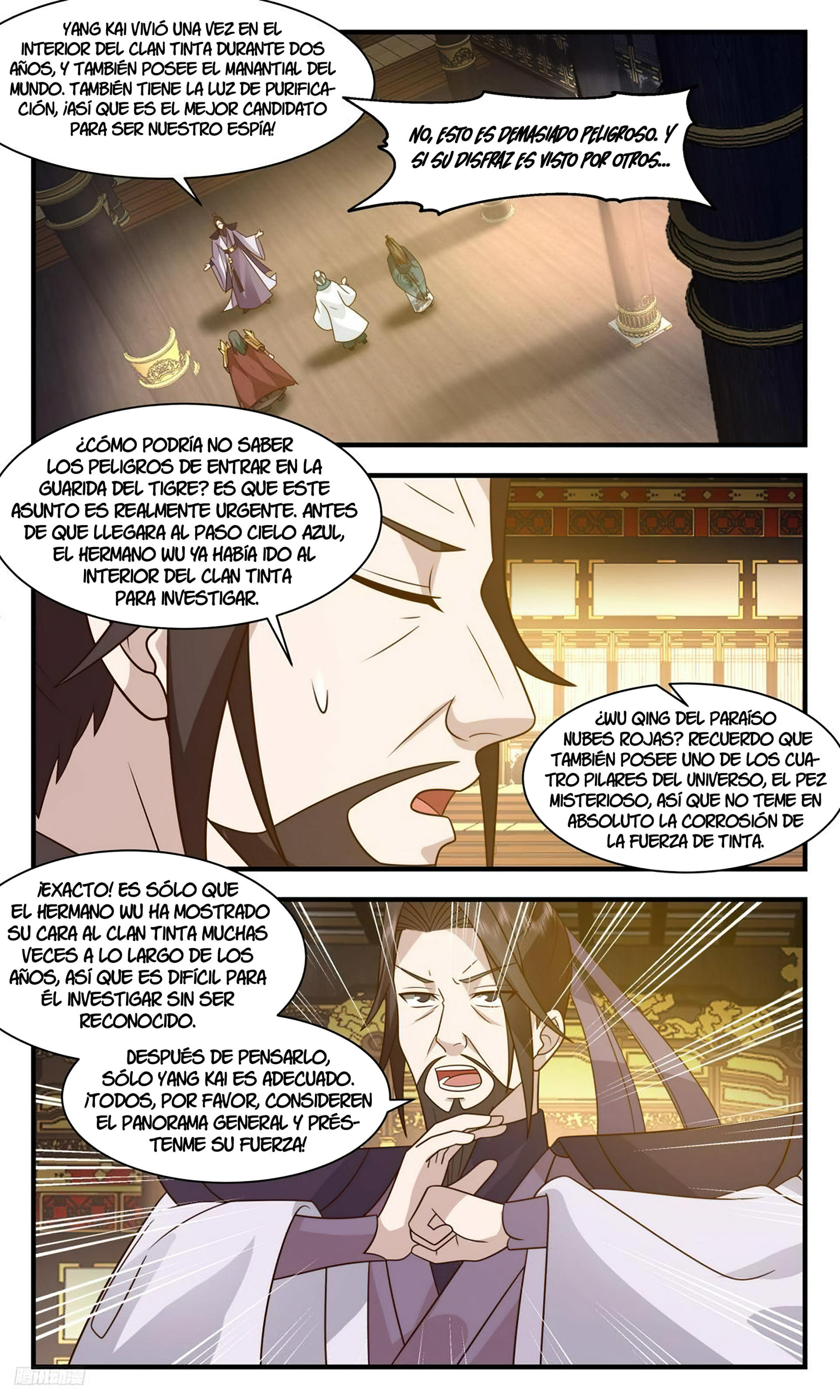 Martial Peak Capítulo 3103 - Página 11 en español