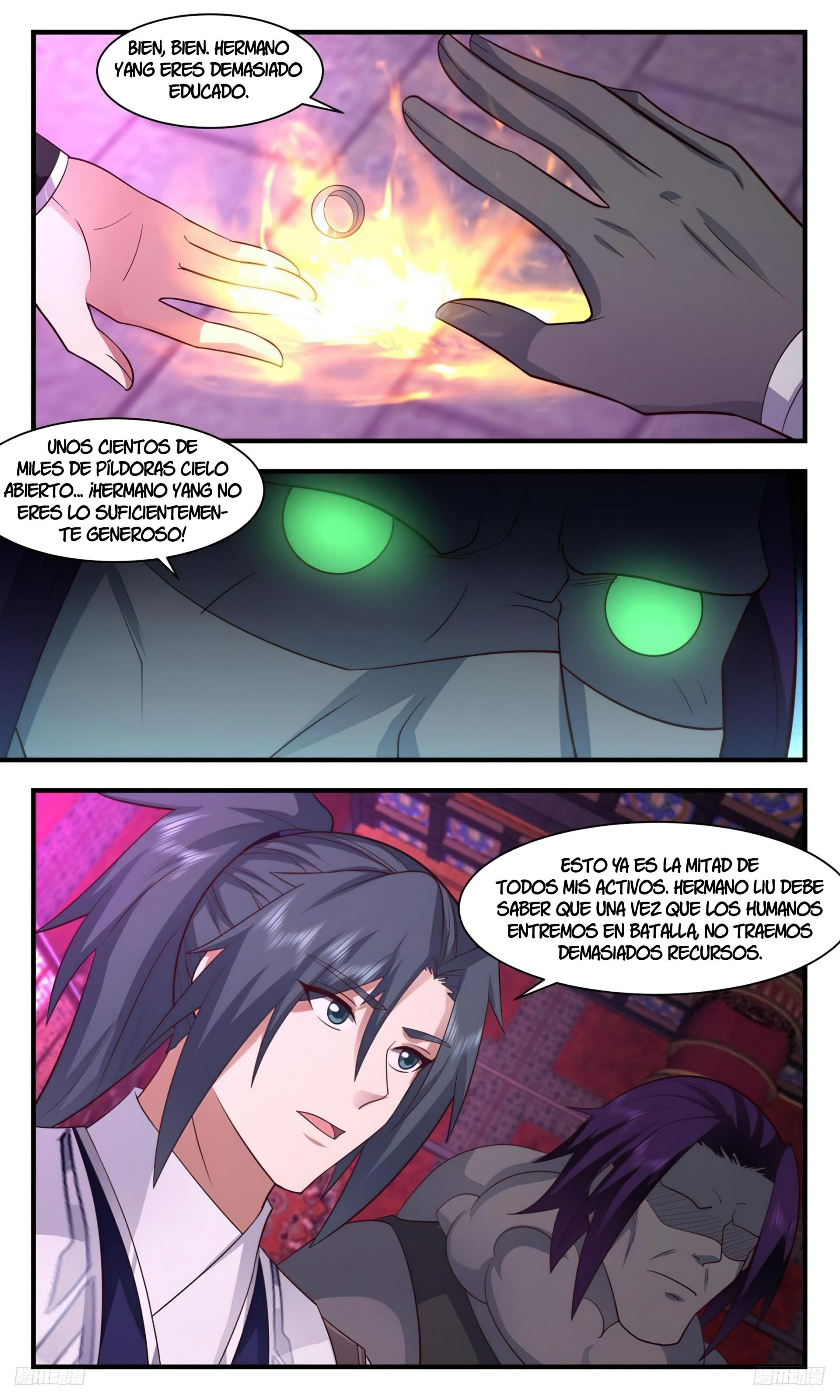 Martial Peak Capítulo 3117 - Página 5 en español