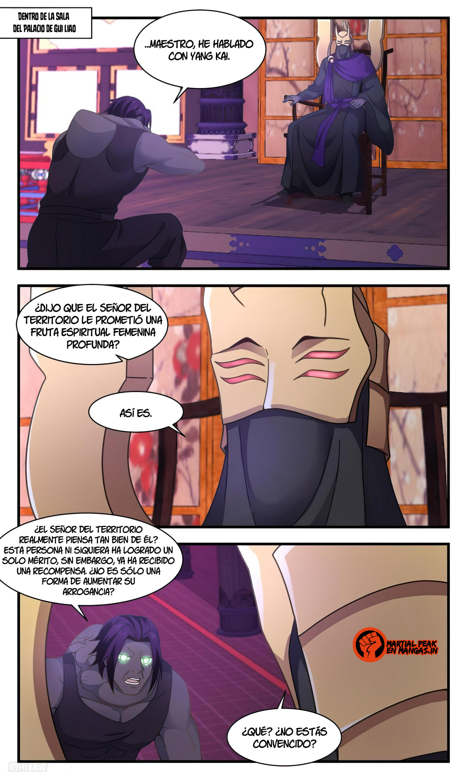 Martial Peak Capítulo 3117 - Página 9 en español