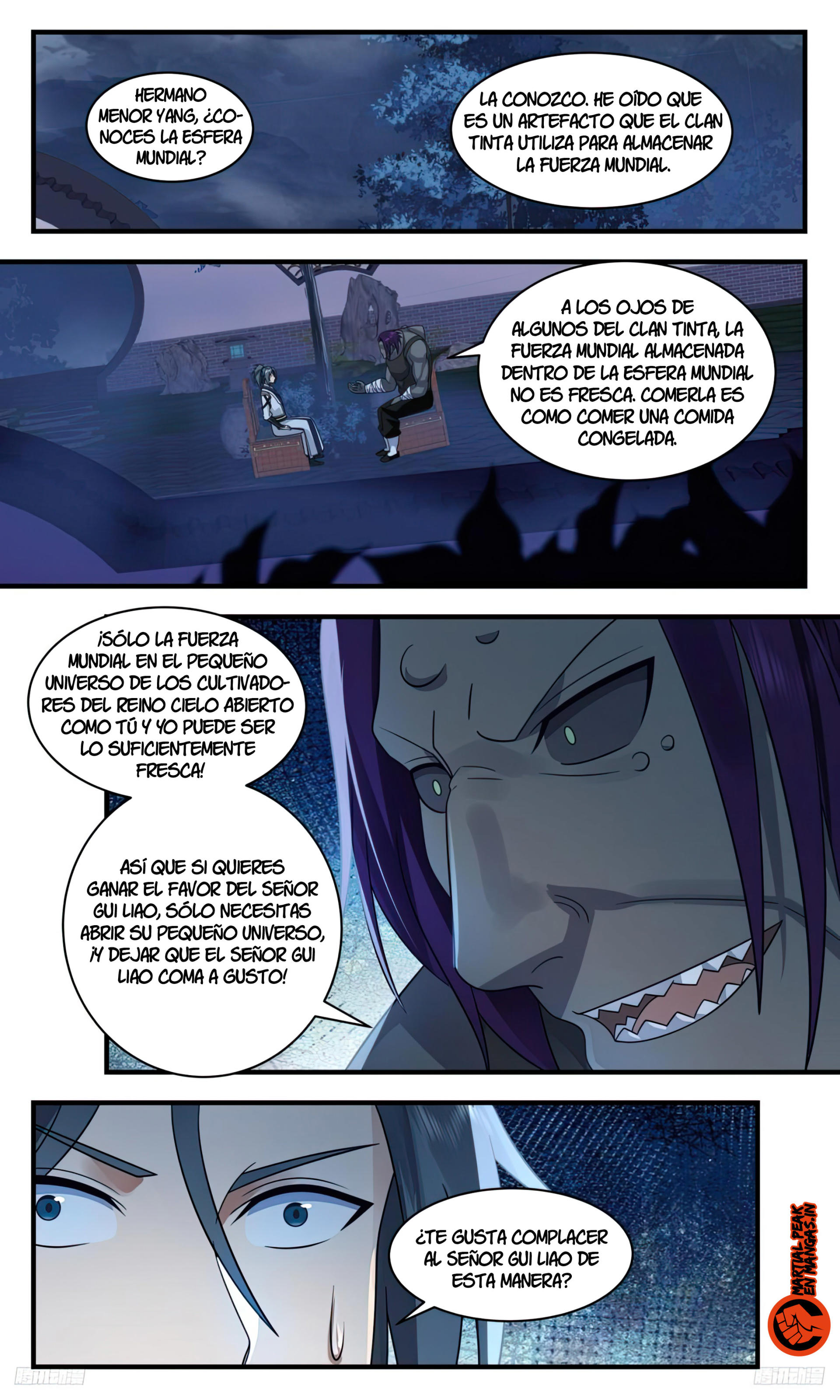 Martial Peak Capítulo 3118 - Página 5 en español