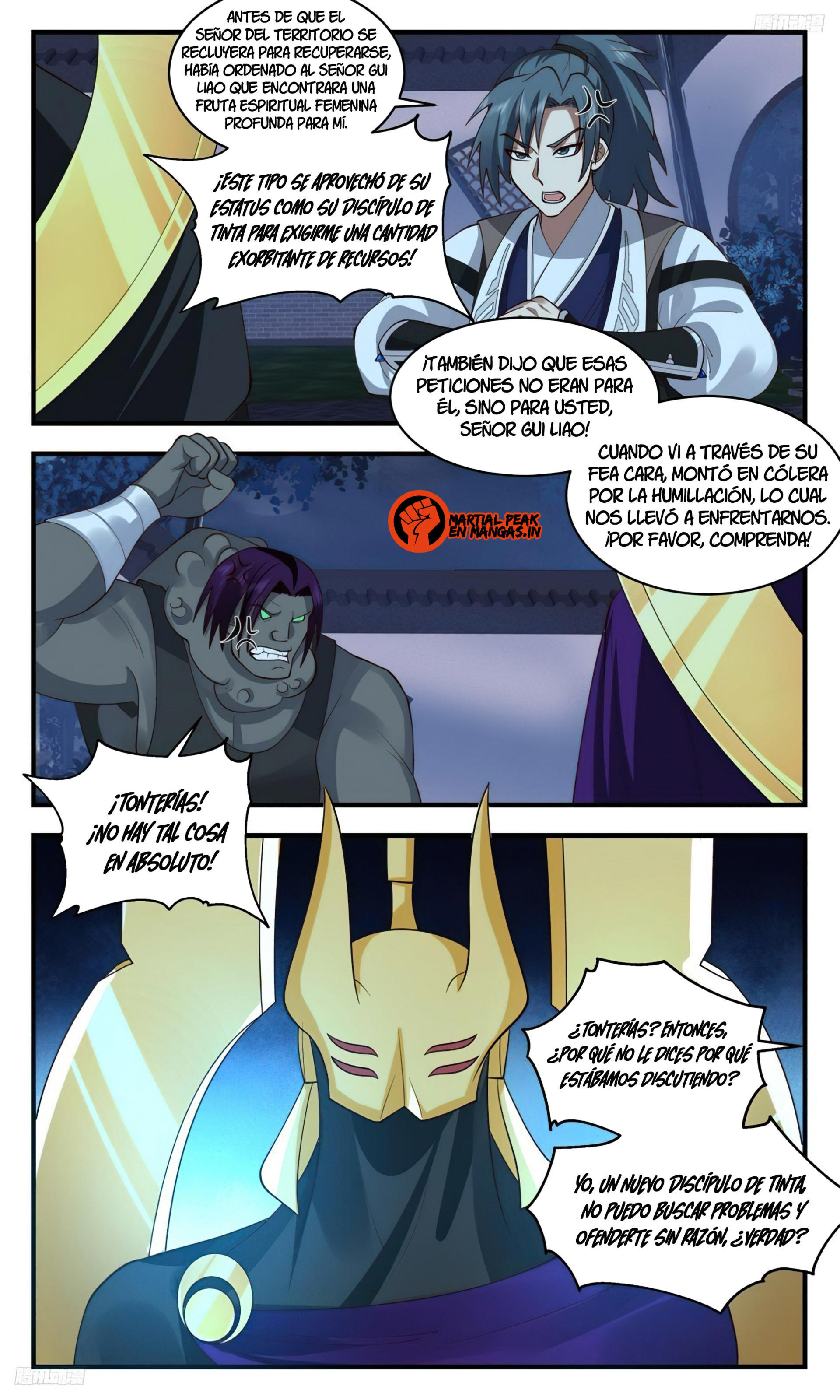 Martial Peak Capítulo 3119 - Página 10 en español