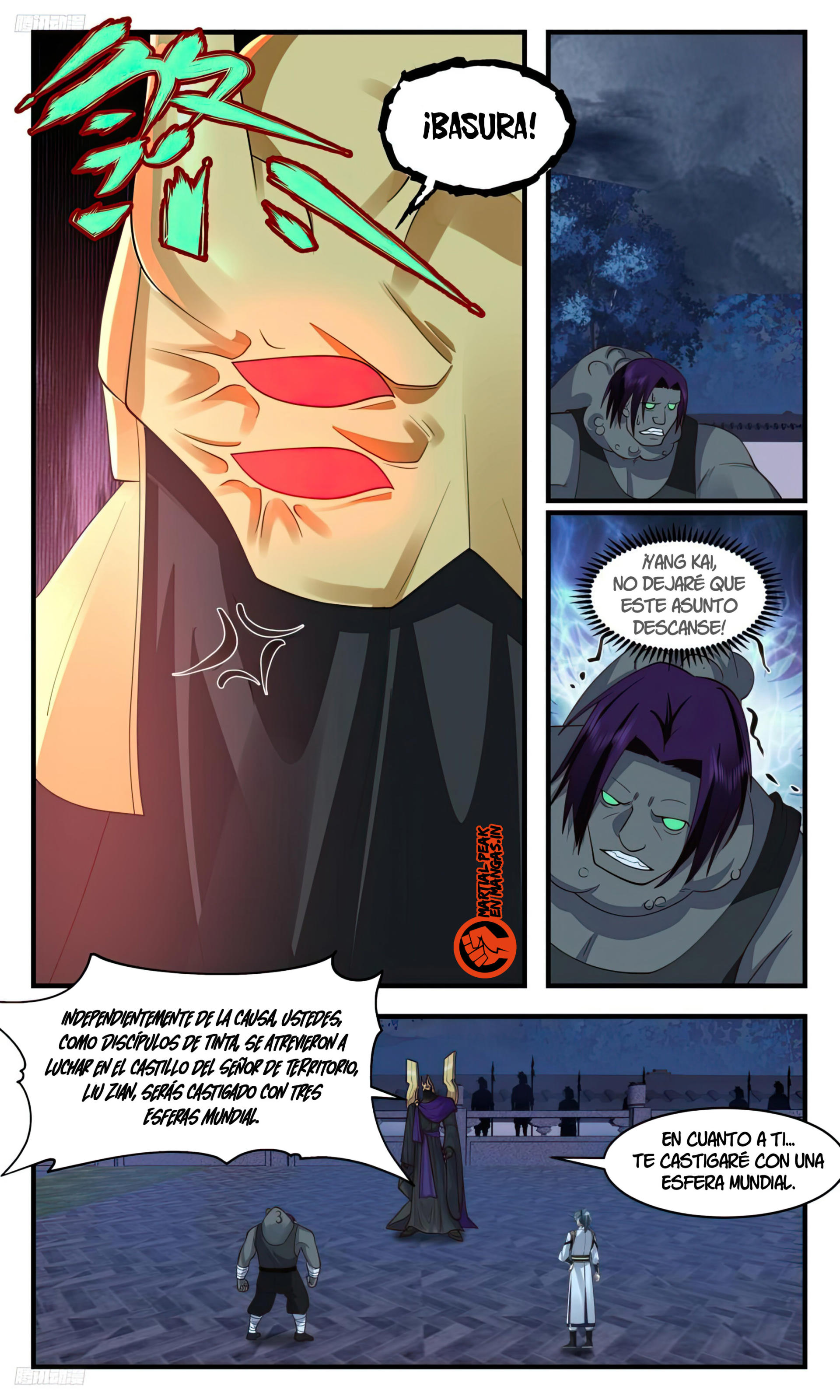 Martial Peak Capítulo 3119 - Página 11 en español