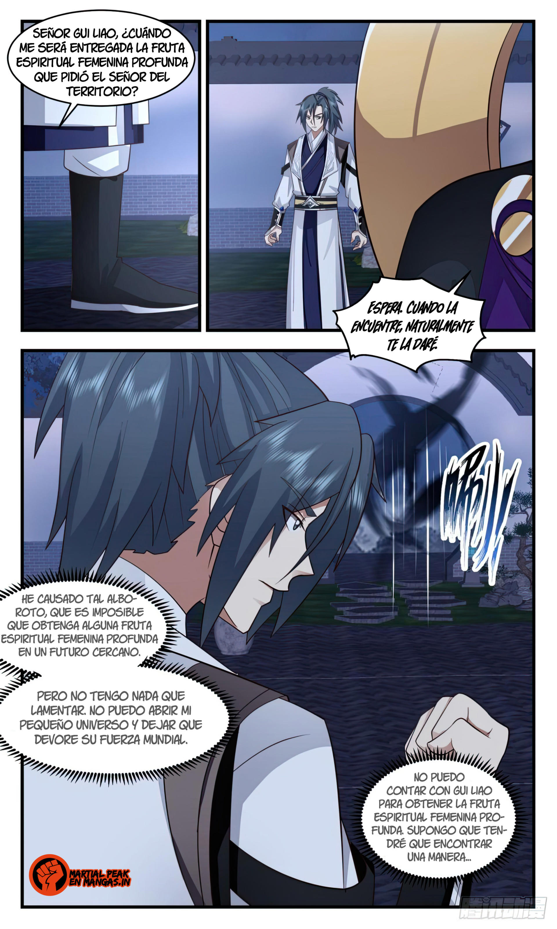 Martial Peak Capítulo 3119 - Página 13 en español