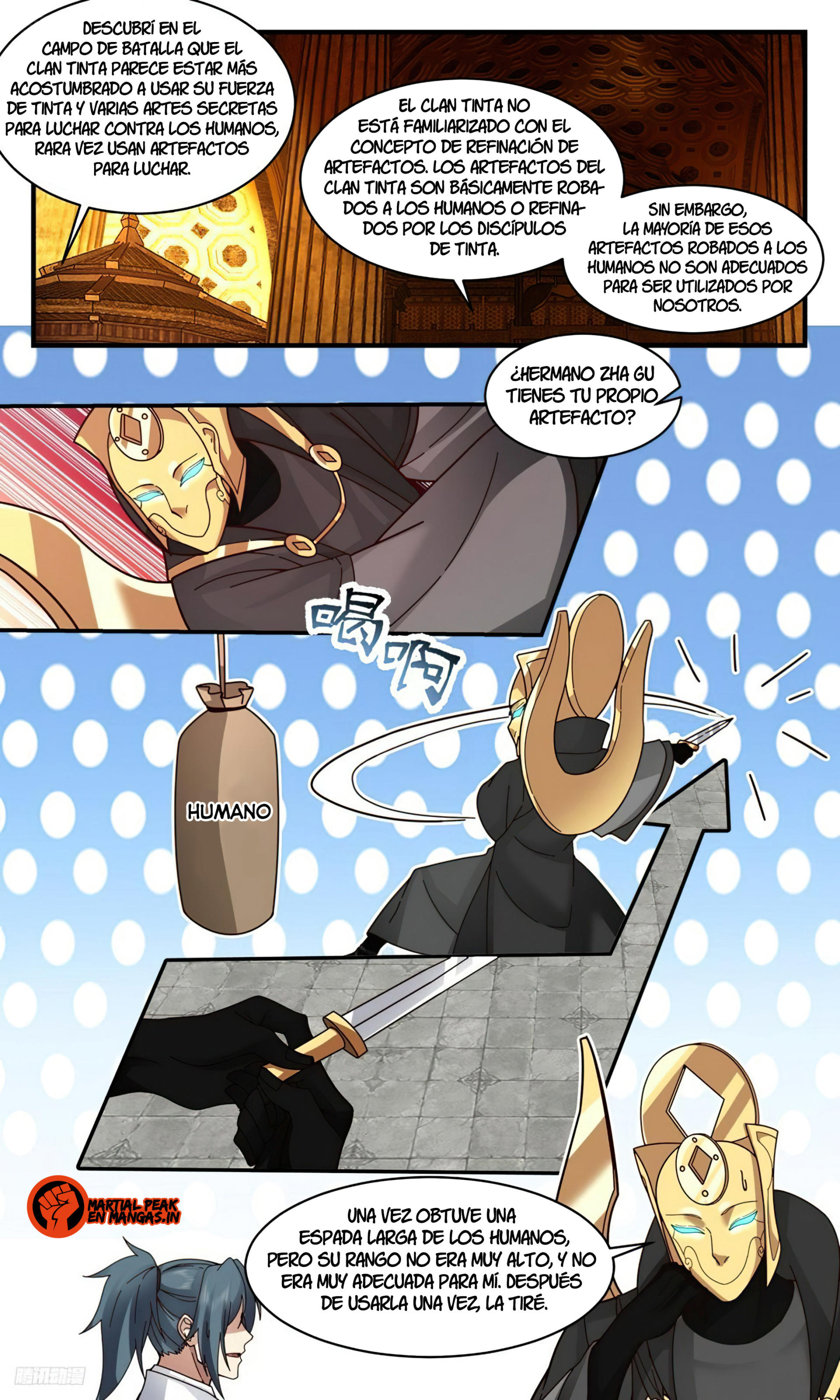 Martial Peak Capítulo 3120 - Página 8 en español
