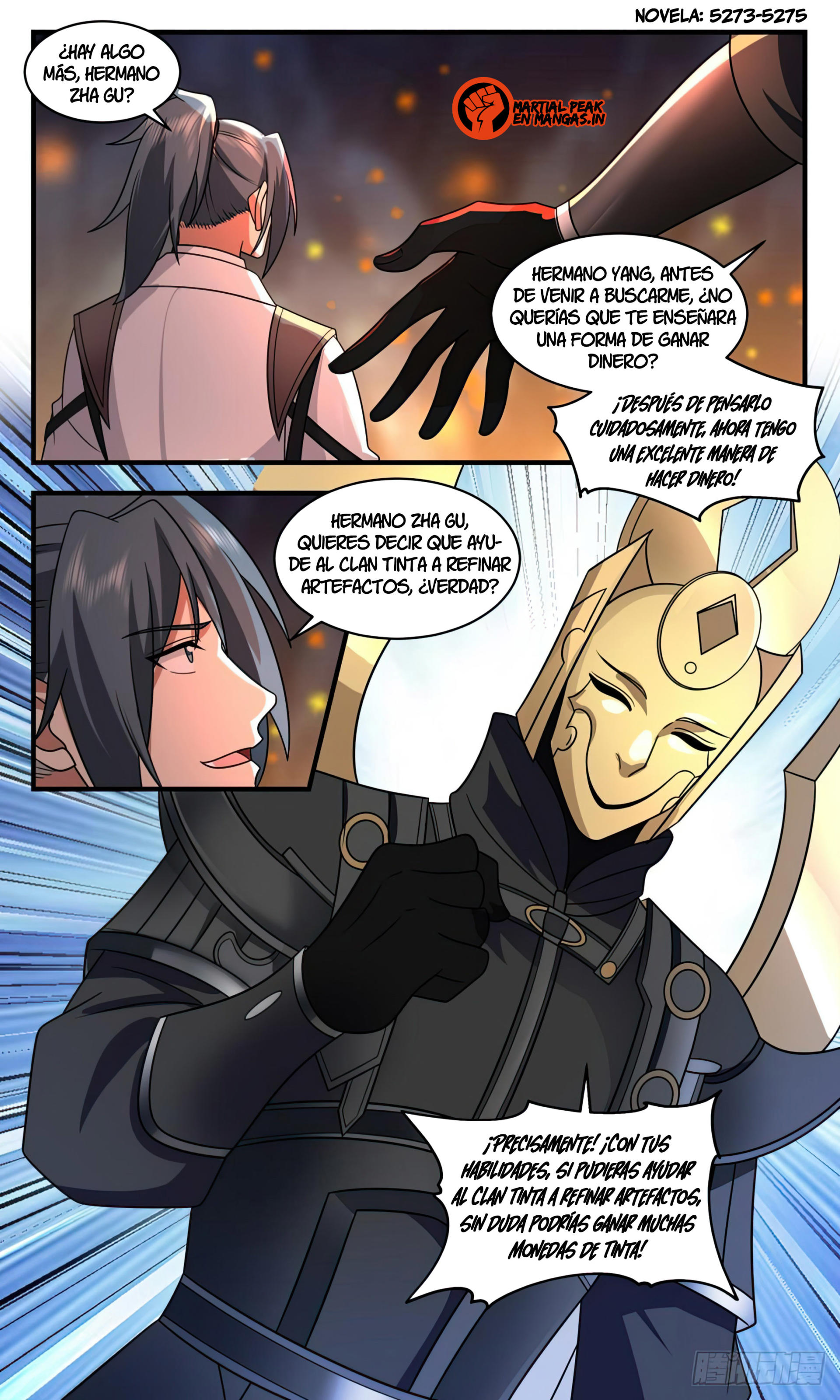 Martial Peak Capítulo 3121 - Página 13 en español