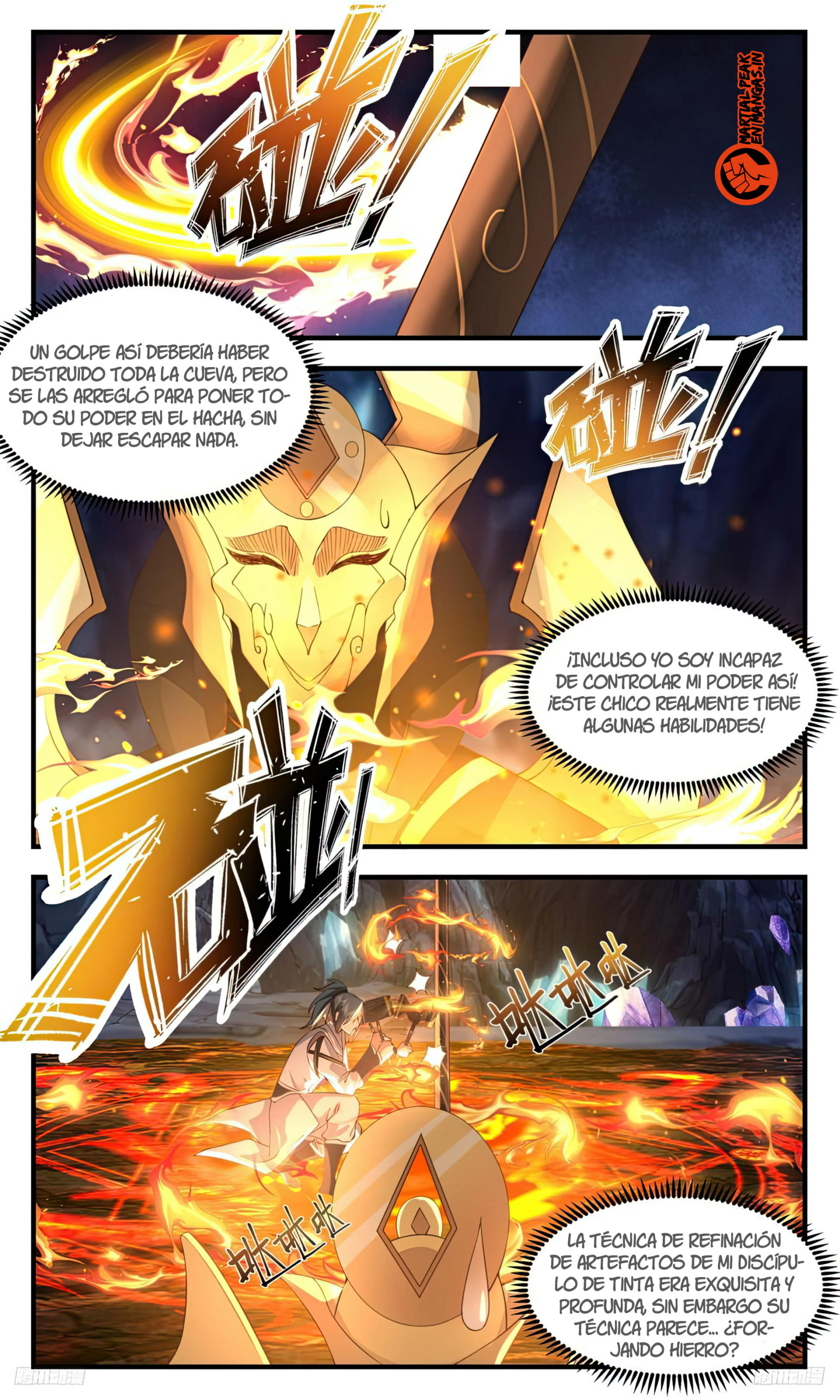 Martial Peak Capítulo 3121 - Página 5 en español
