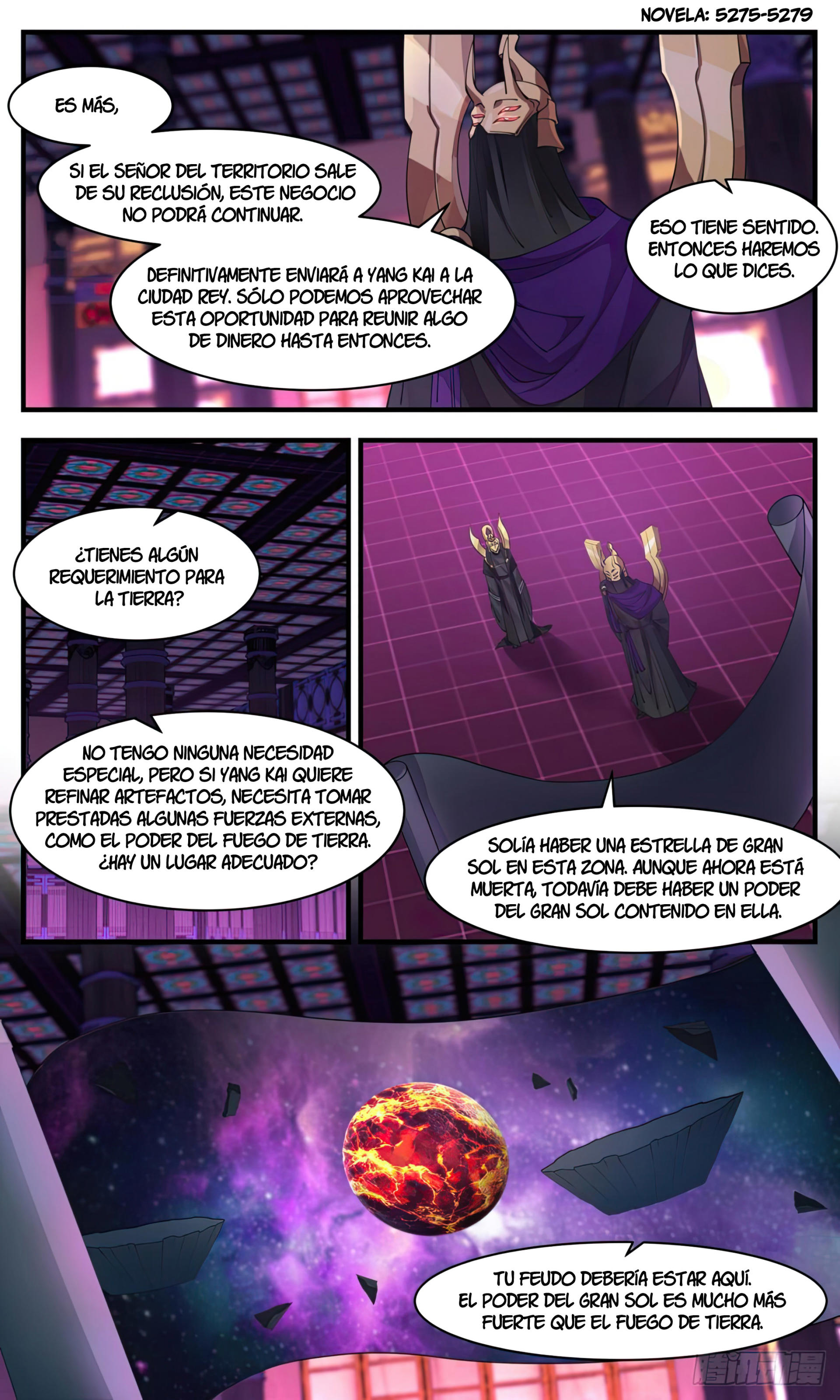 Martial Peak Capítulo 3122 - Página 13 en español