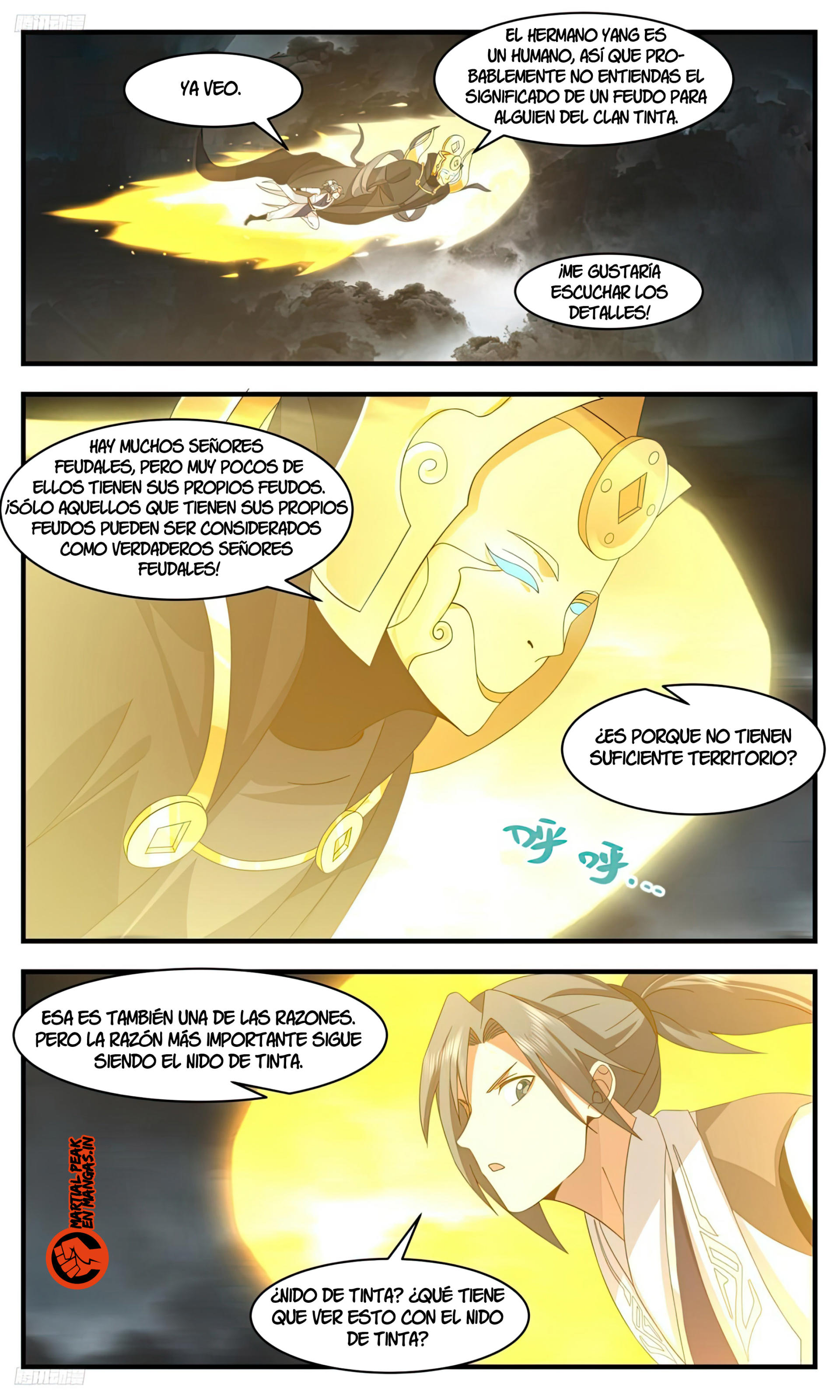 Martial Peak Capítulo 3123 - Página 3 en español