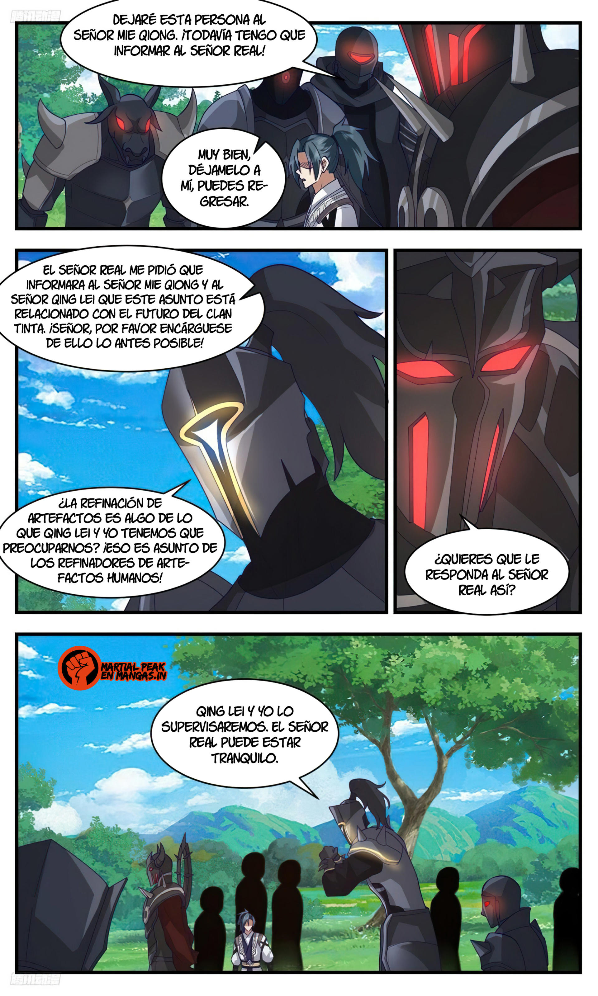 Martial Peak Capítulo 3127 - Página 3 en español