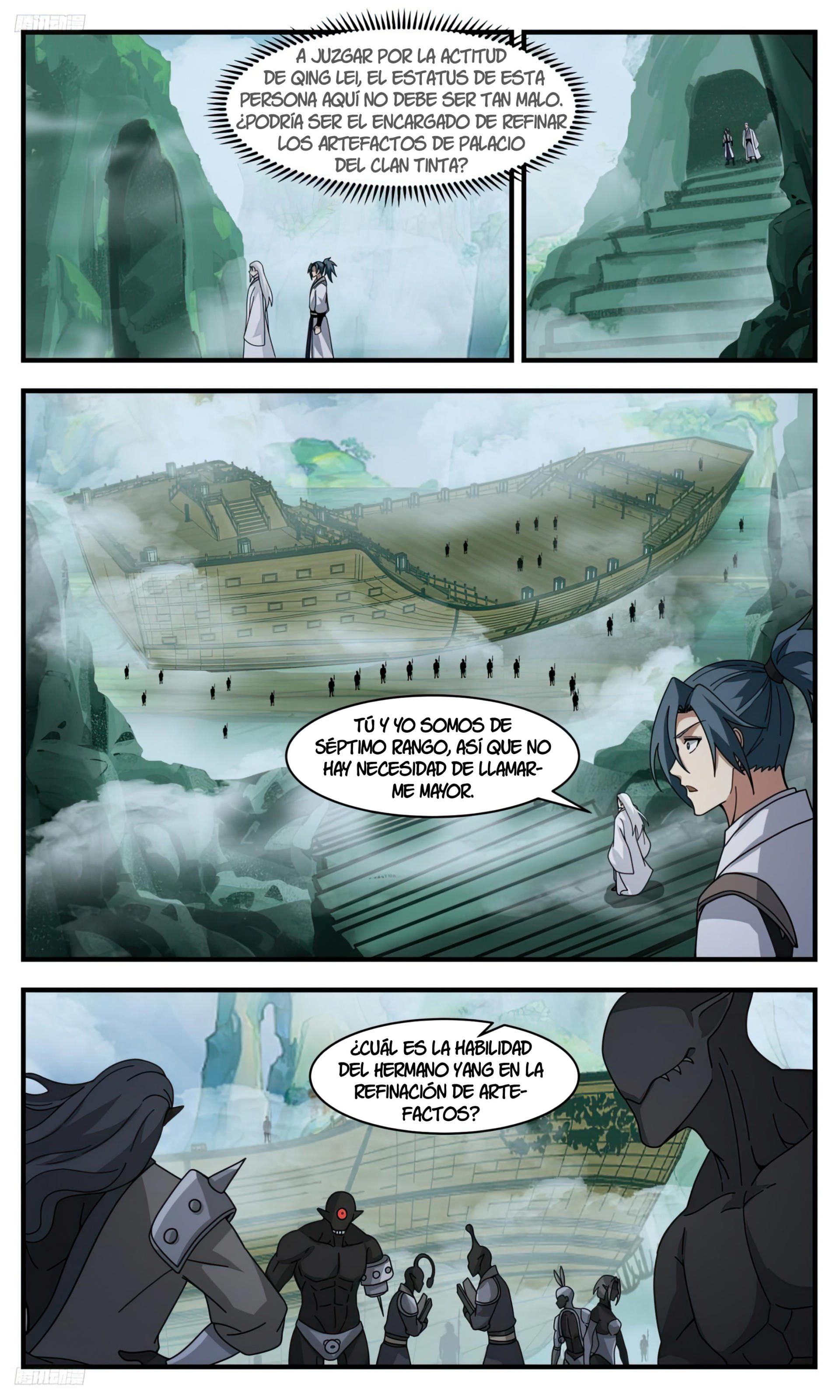 Martial Peak Capítulo 3127 - Página 8 en español