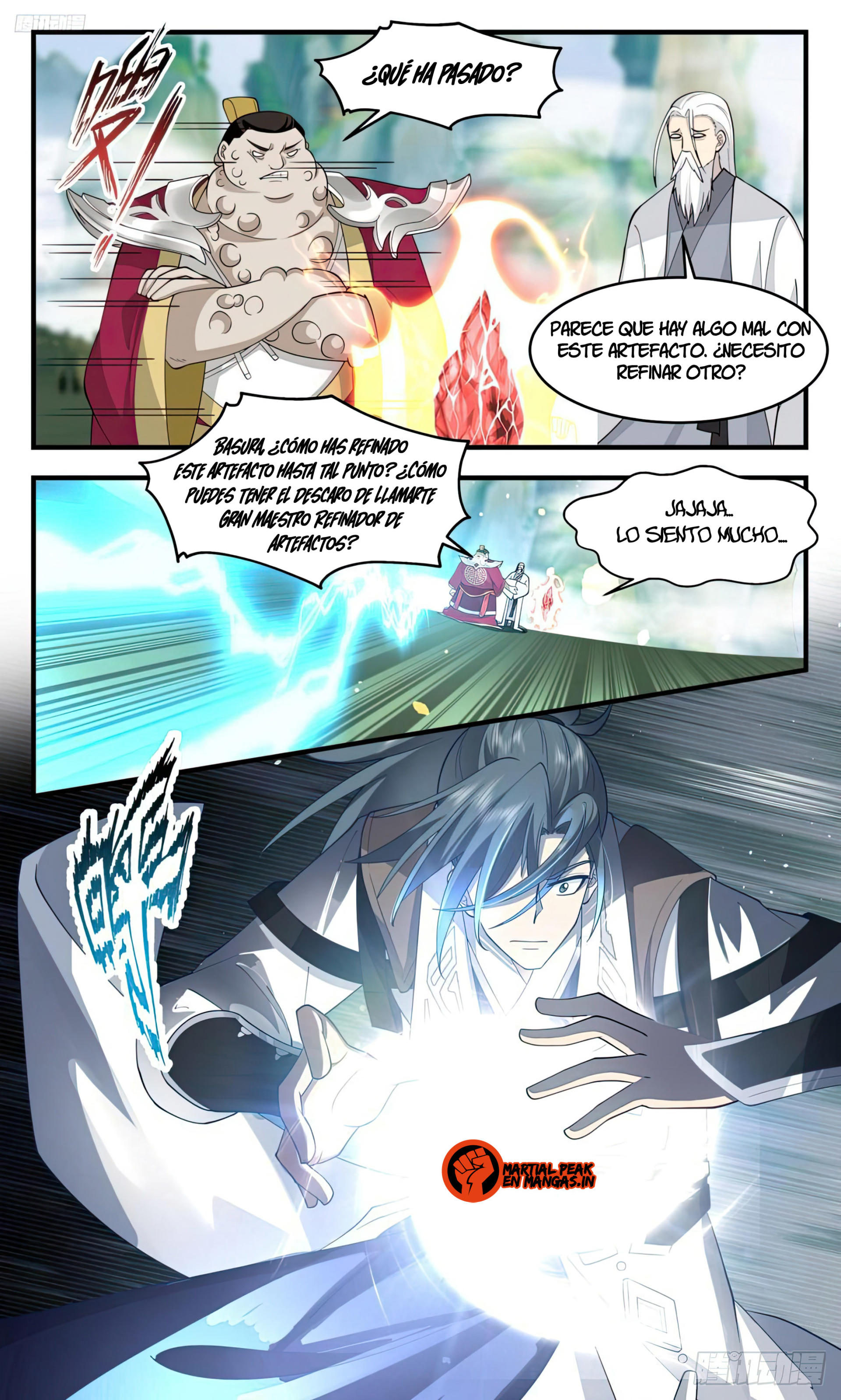 Martial Peak Capítulo 3130 - Página 6 en español