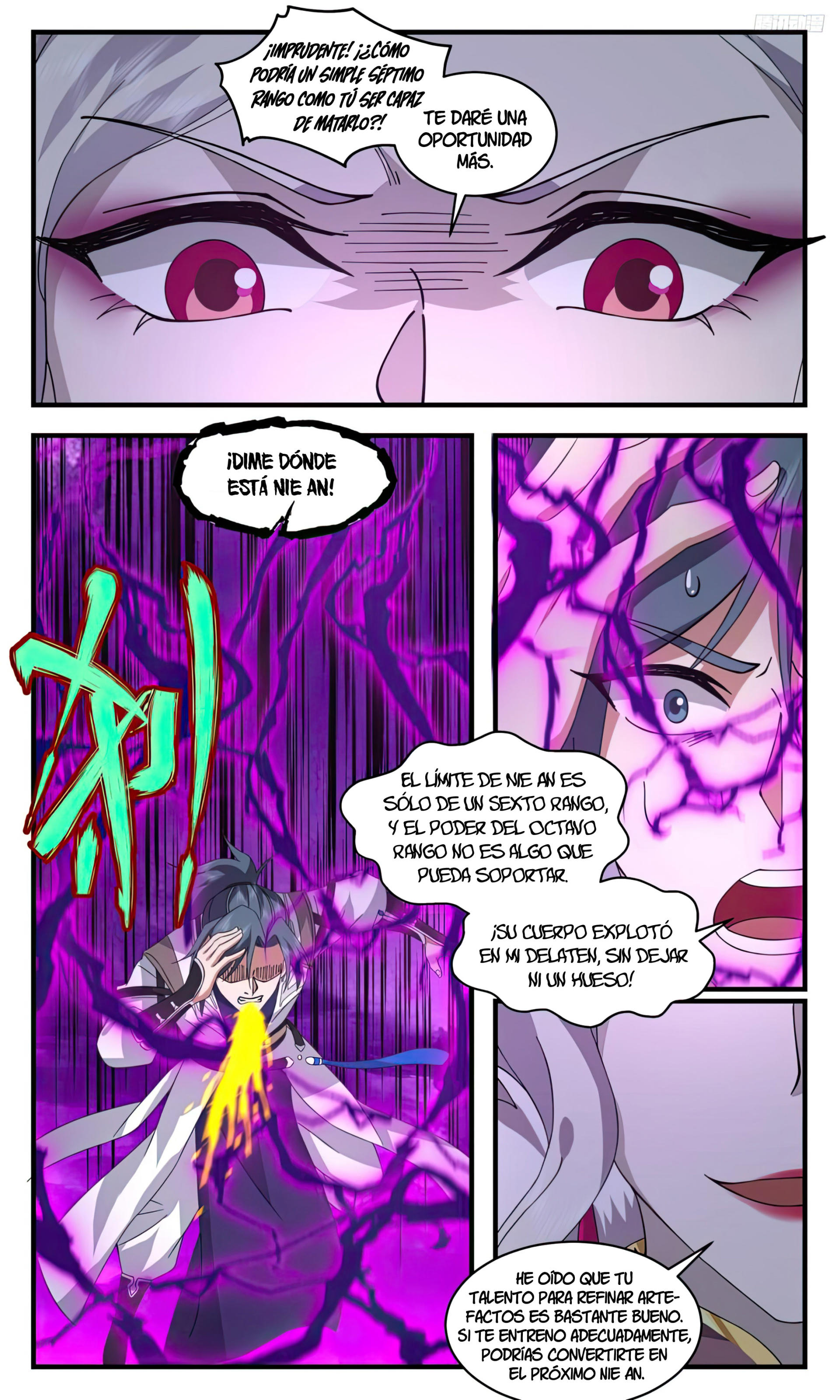 Martial Peak Capítulo 3132 - Página 7 en español