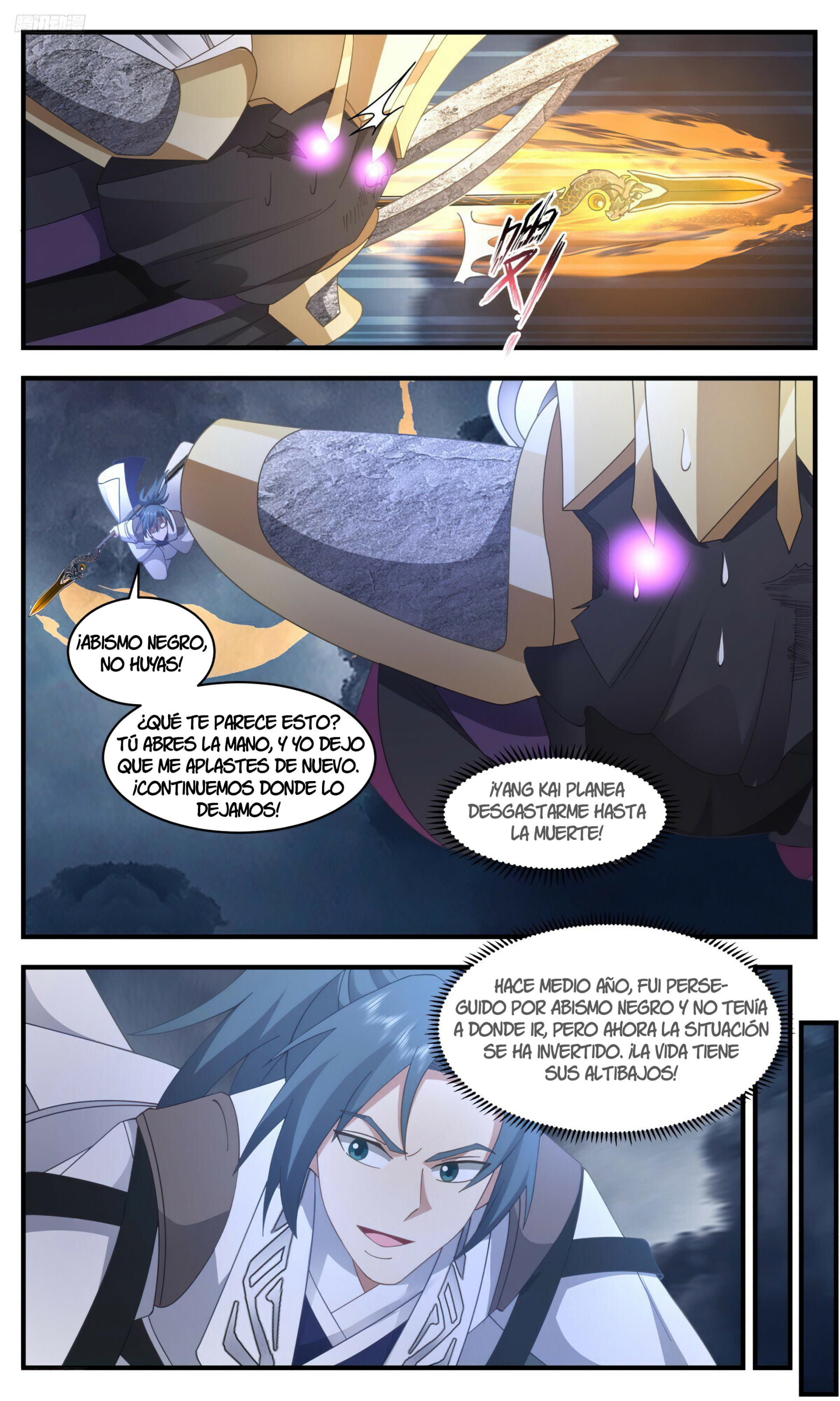Martial Peak Capítulo 3140 - Página 9 en español